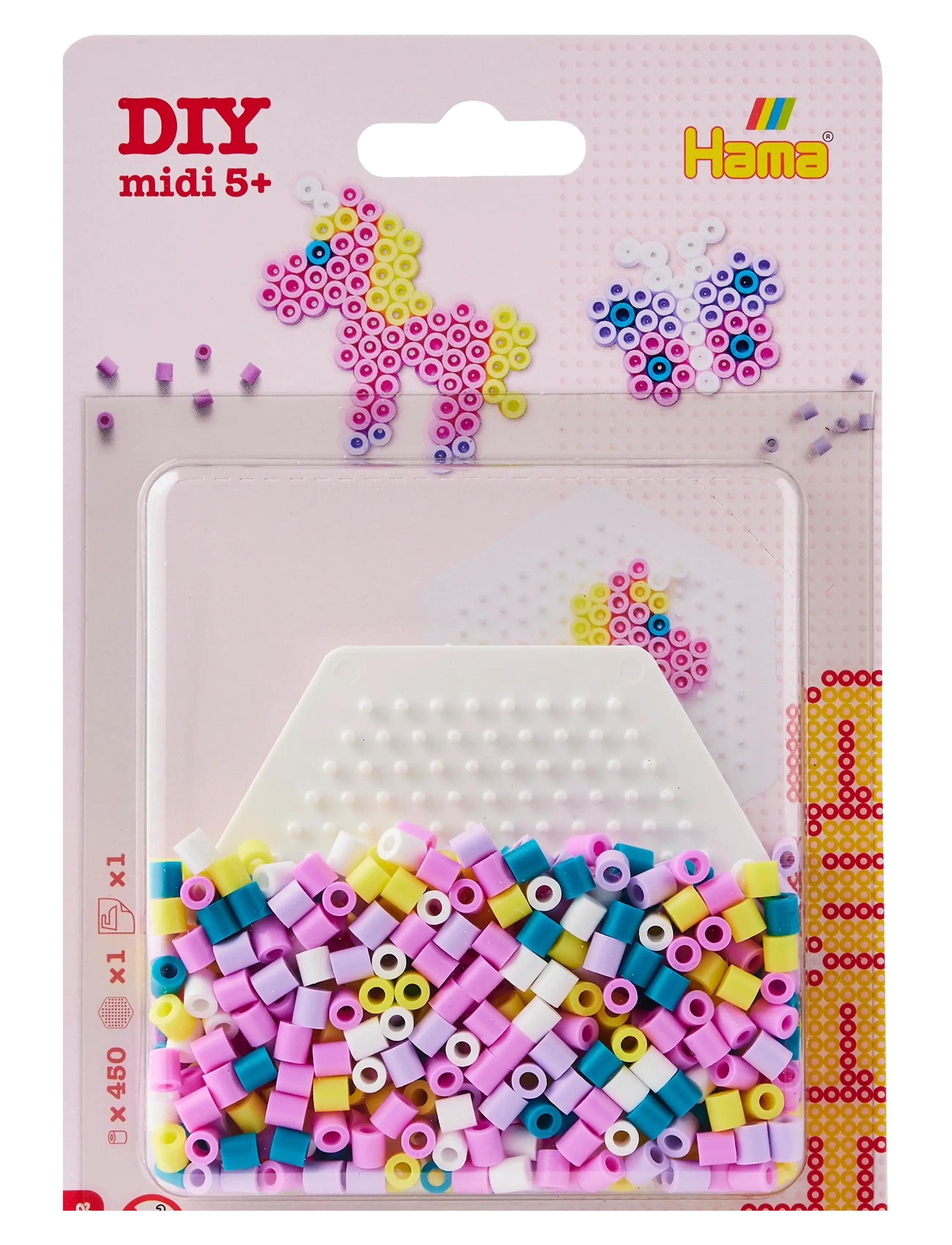 Hama - Hama Midi Small Blister Kit 450 pcs. - pysselset - muti - 1