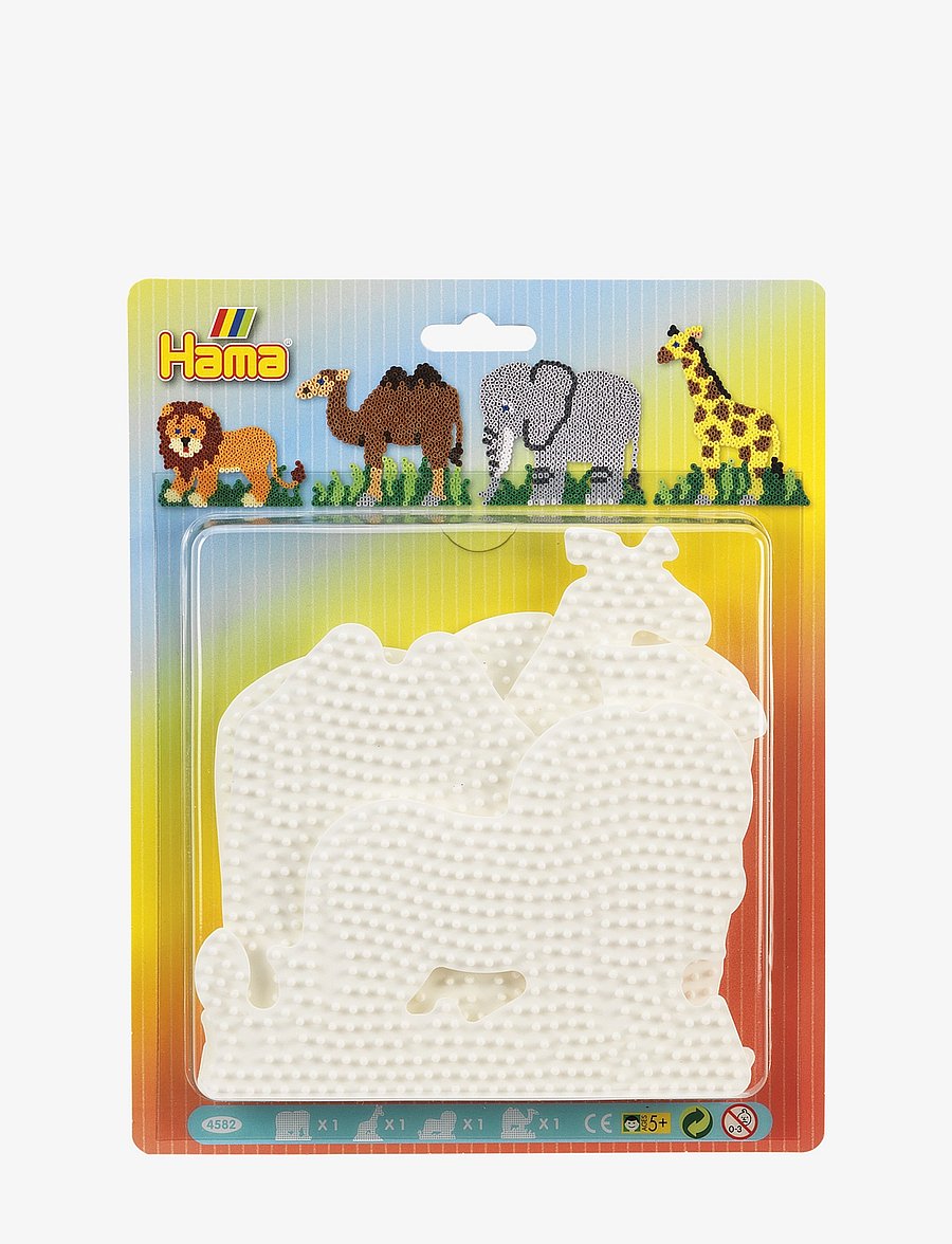Hama - Hama Midi Pegboard Blister 4 pcs - pärlor - multi - 0