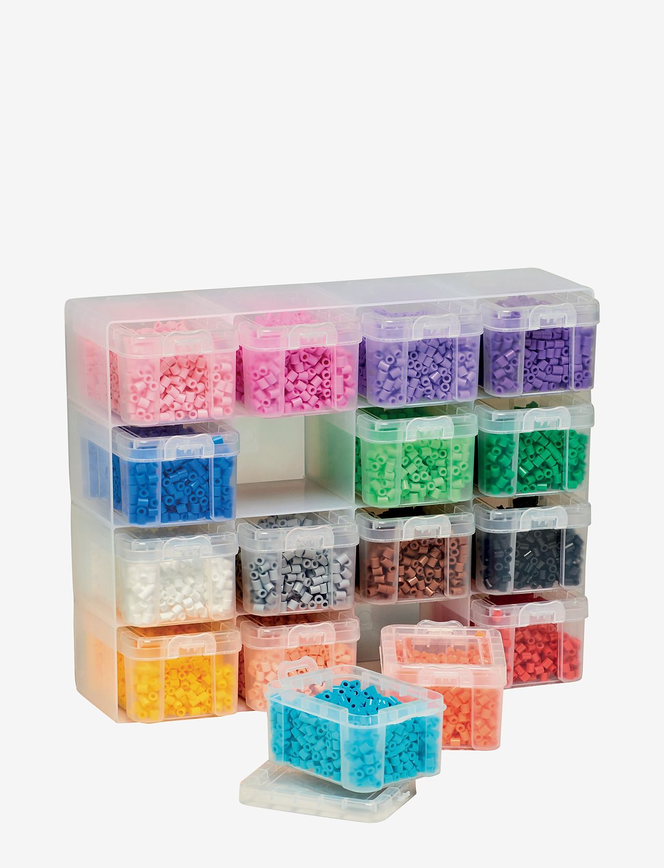 Hama - Hama Midi Storage Box Set 16 pcs incl 16.000 beads - perler - multi - 1