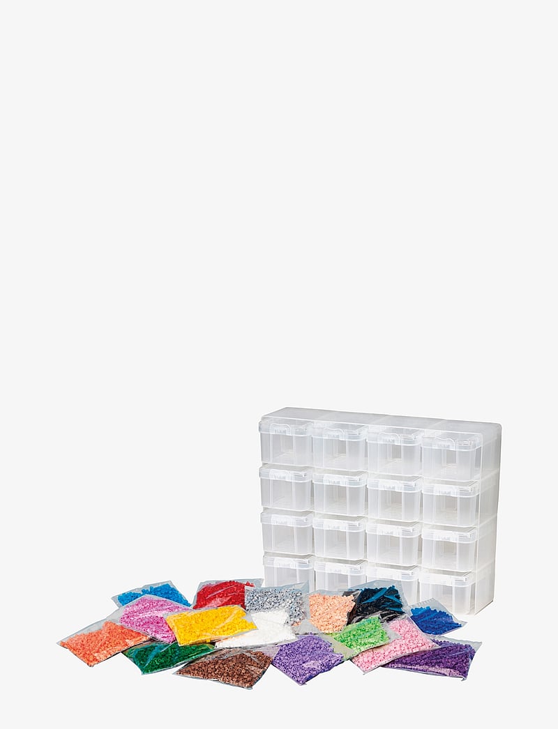 Hama - Hama Midi Storage Box Set 16 pcs incl 16.000 beads - perlur - multi - 2