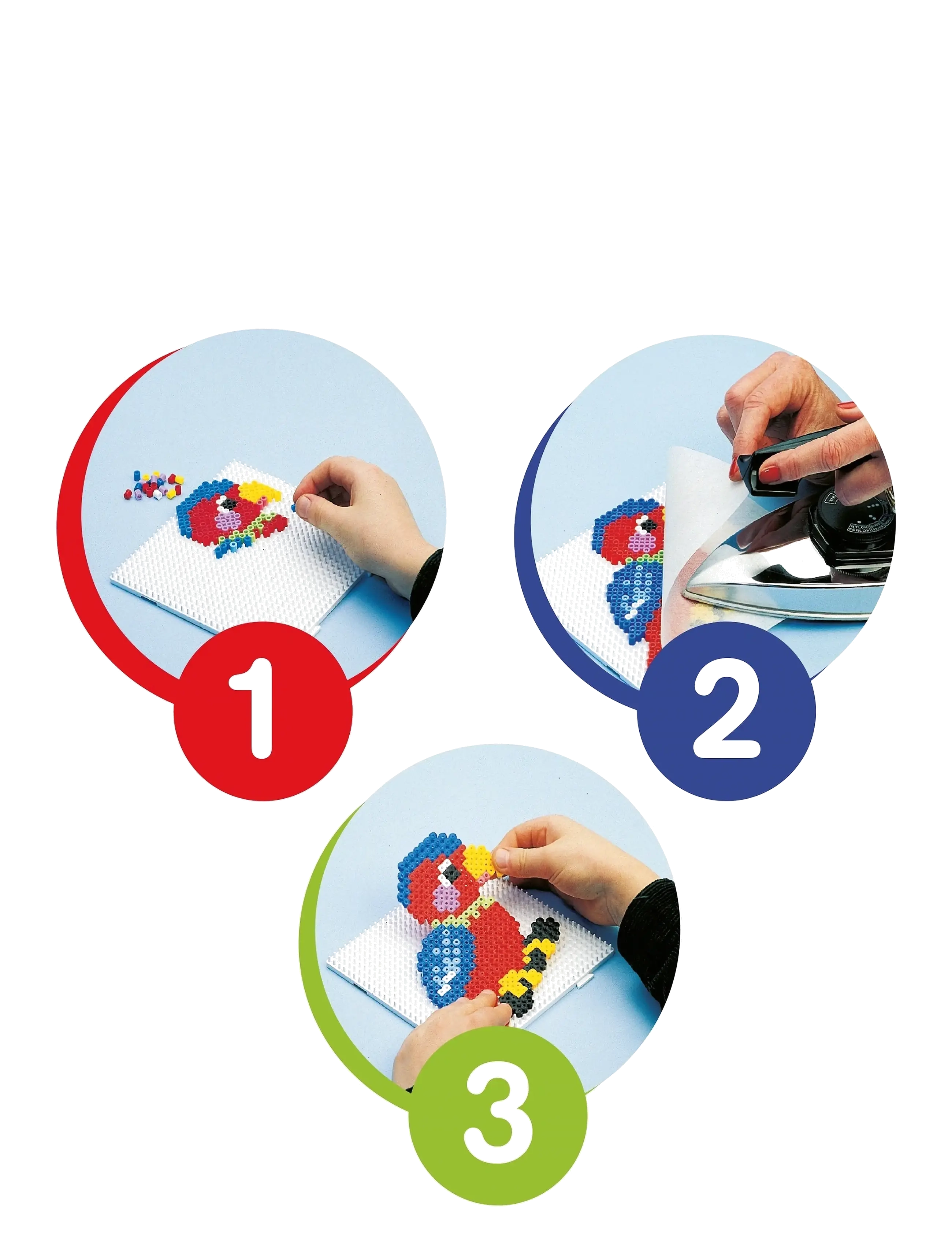 Hama - Hama Maxi Pegboard Blister Sqaure / Round - helmet - multi - 3