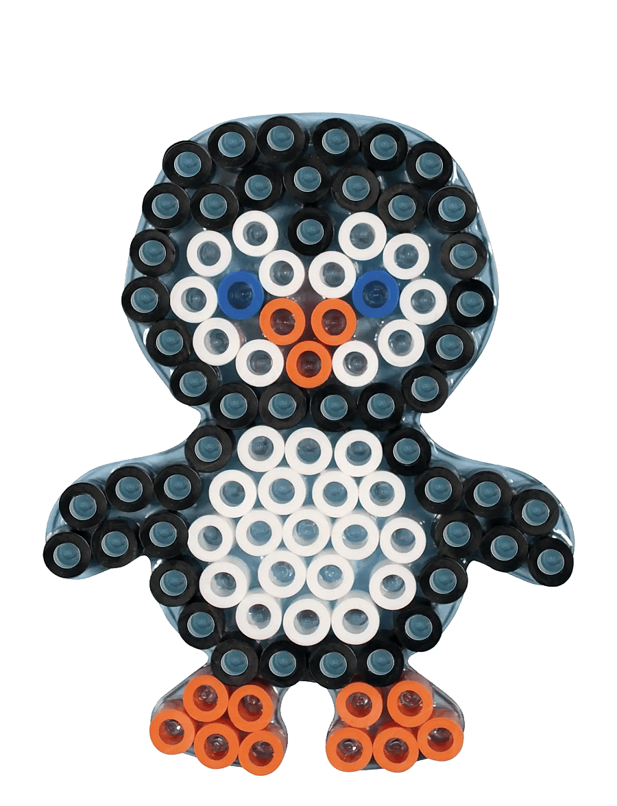 Hama - Hama Maxi Pegboard Blister Penguin / Bunny - perlur - multi - 1