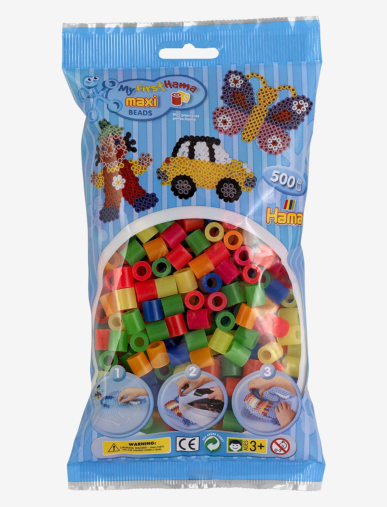 Hama - Hama Maxi Beads 500 pcs Mix 51 - pearls - multi - 0