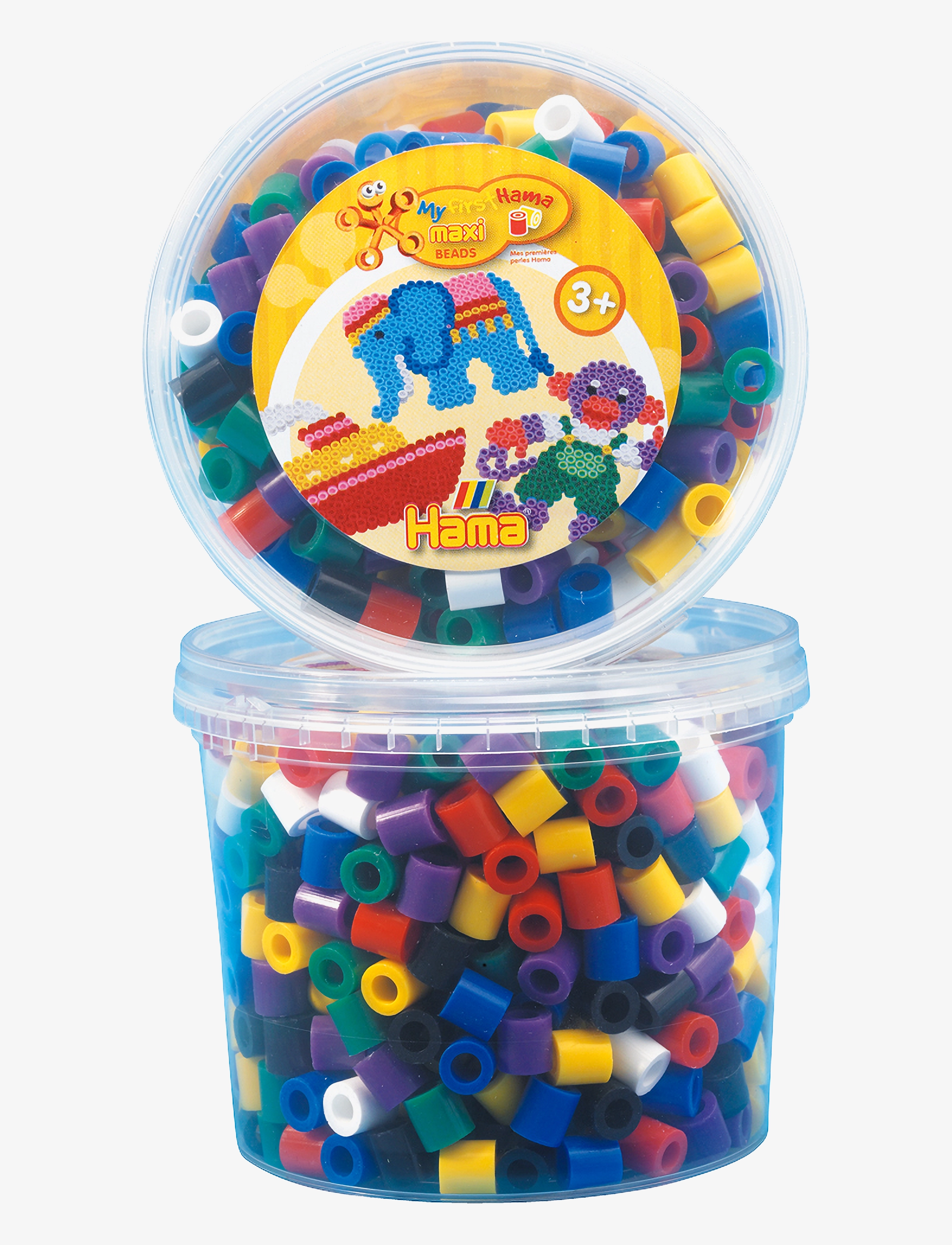 Hama Hama Maxi Beads 600 Pcs Mix 00, One Size, Multi/patterned, Håndværk > Perler, Børn