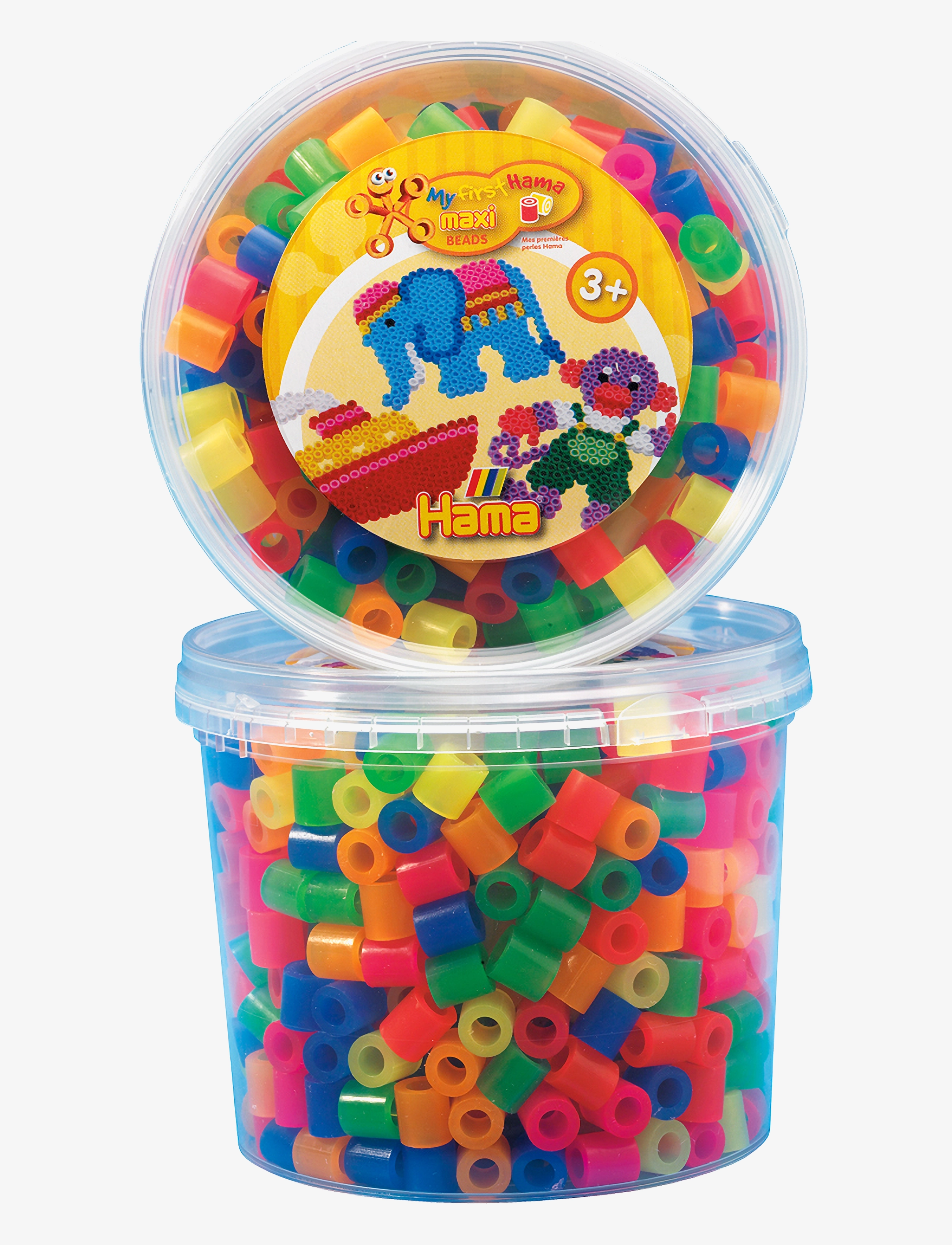 Hama Hama Maxi Beads 600 Pcs Mix 51, One Size, Multi/patterned, Håndværk > Perler, Børn