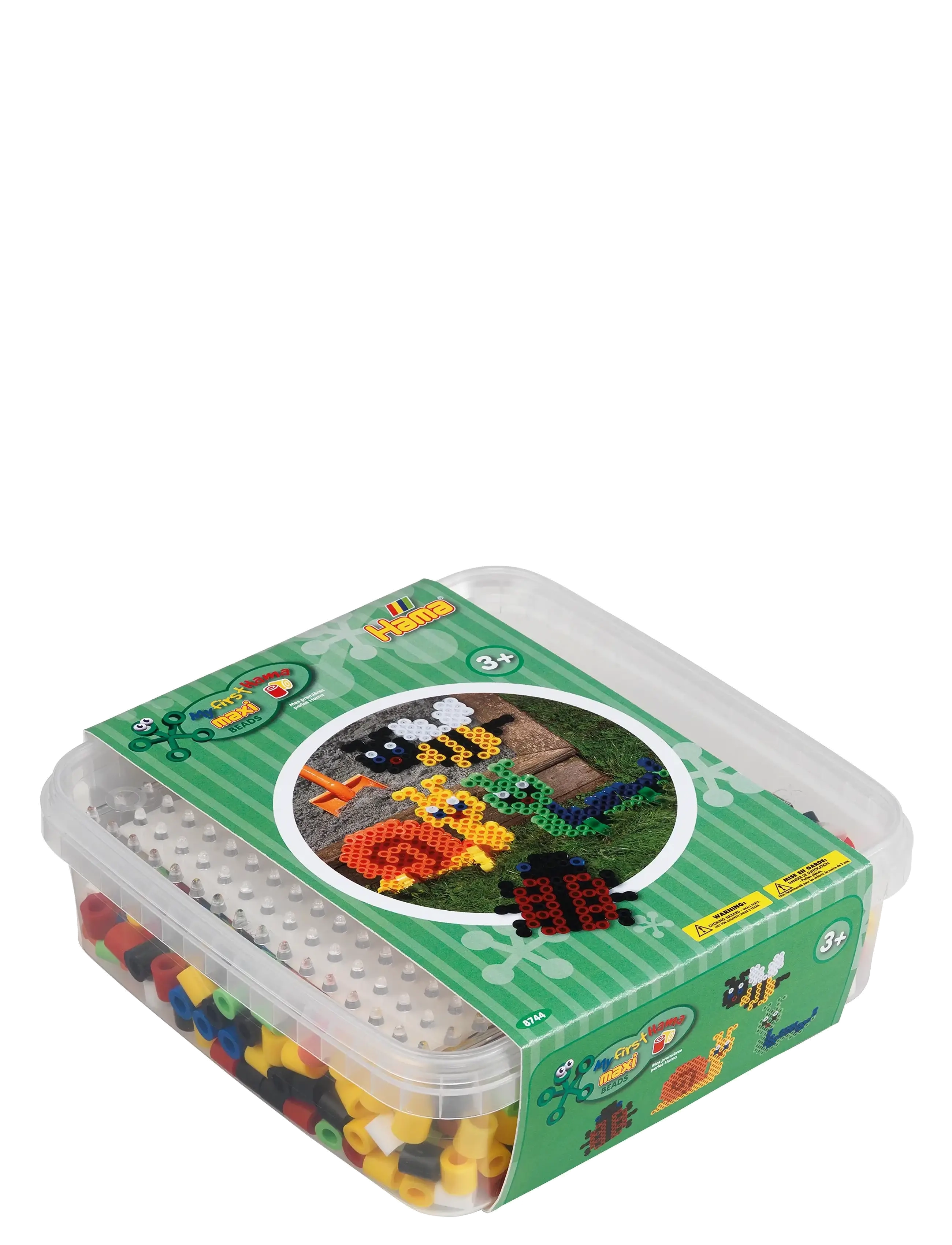 Hama Hama Maxi Box 600 Pcs Bugs, One Size, Multi/patterned, Håndværk > Håndværkssæt, Børn