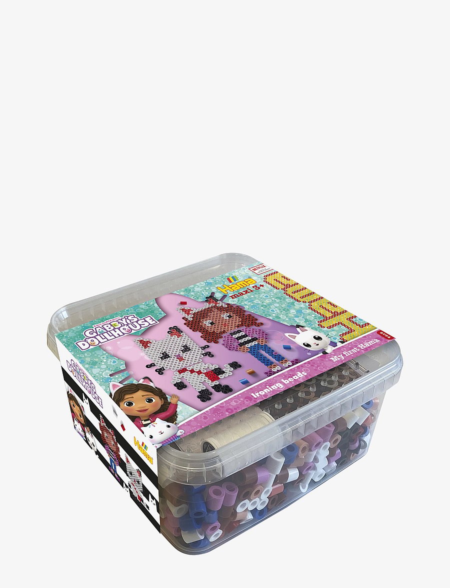 Hama - Hama Maxi Box Gabbys Dollhouse 900 pcs - perlur - multi - 0