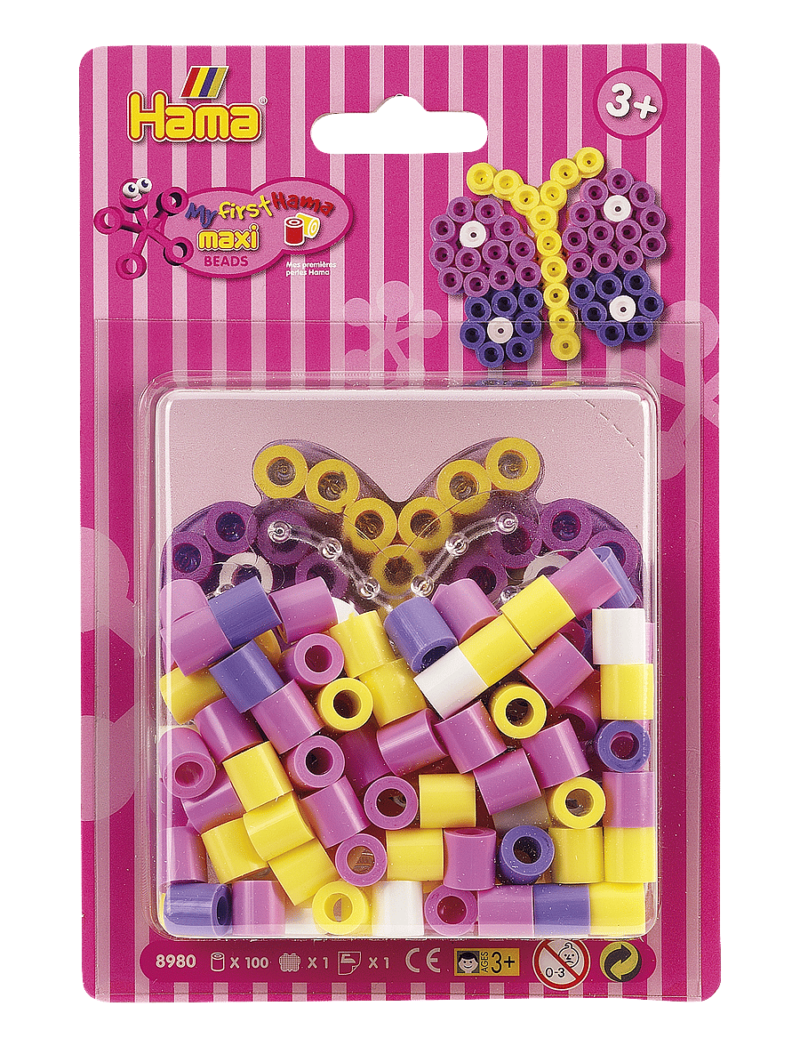Hama - Hama Maxi small blister pack 100 pcs. - pärlor - multi - 0