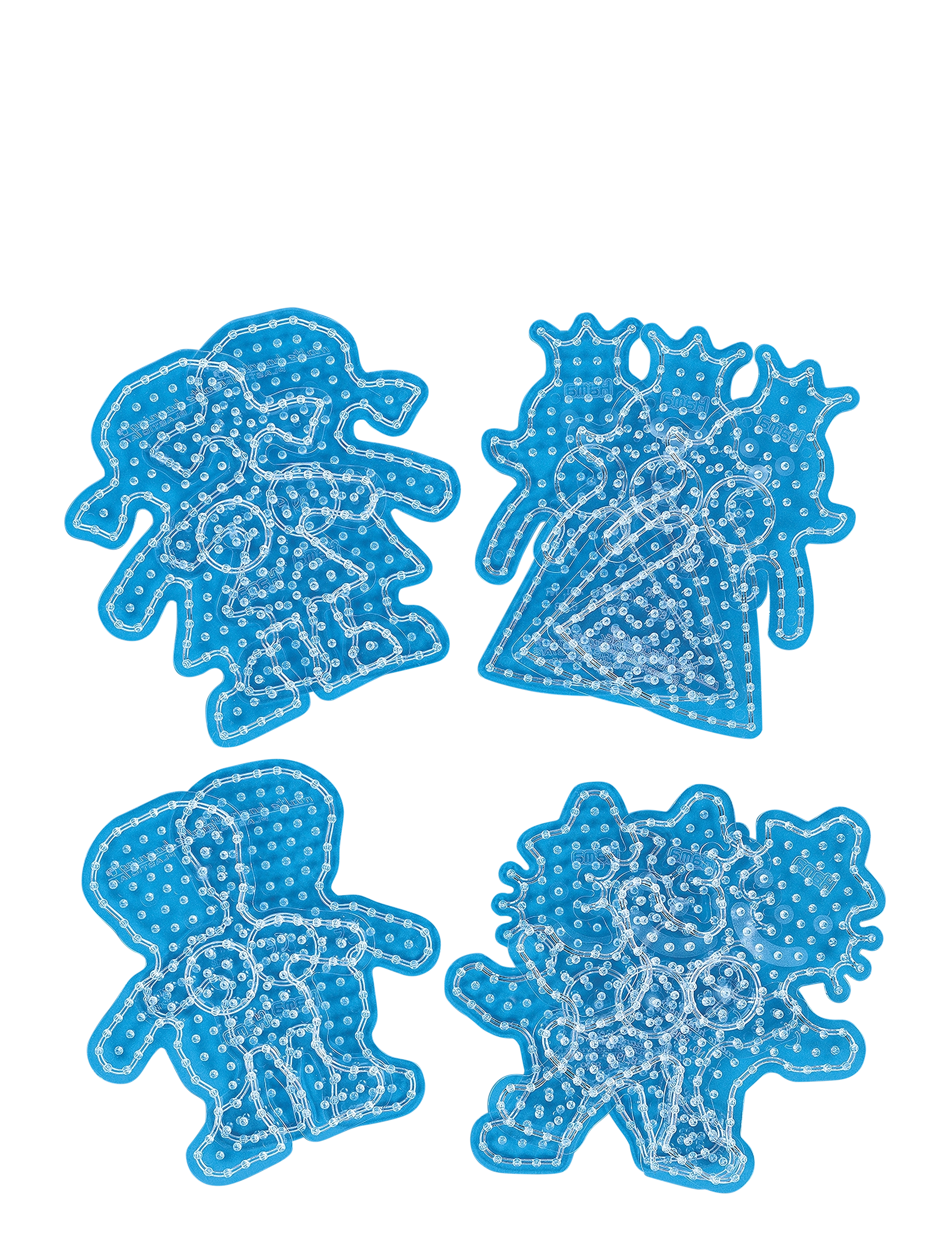 Hama Hama Maxi 10 Pegboards People, One Size, Blue, Håndværk > Perler, Børn