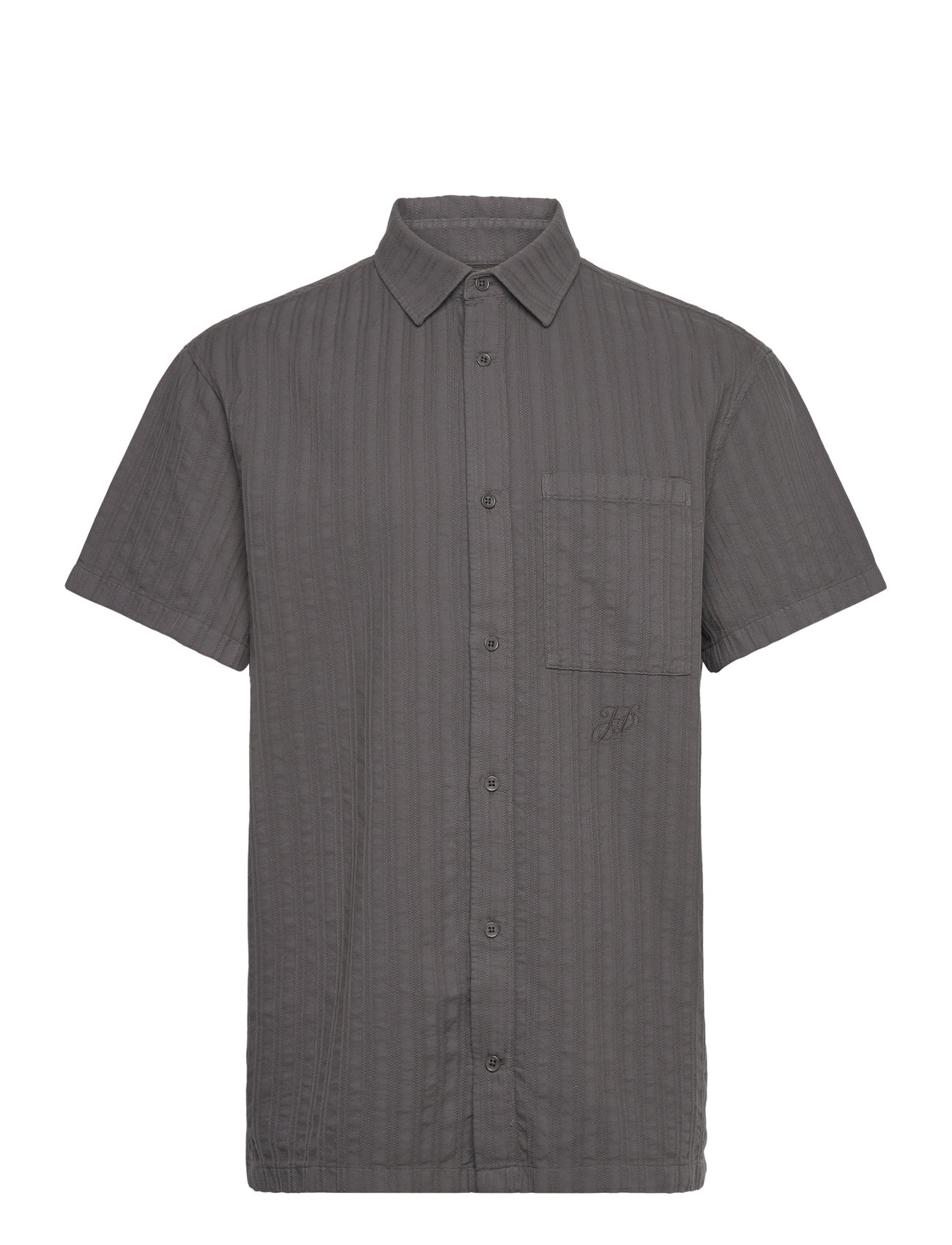 HAN Kjøbenhavn Relaxed Striped Shirt Ss - - 48 1
