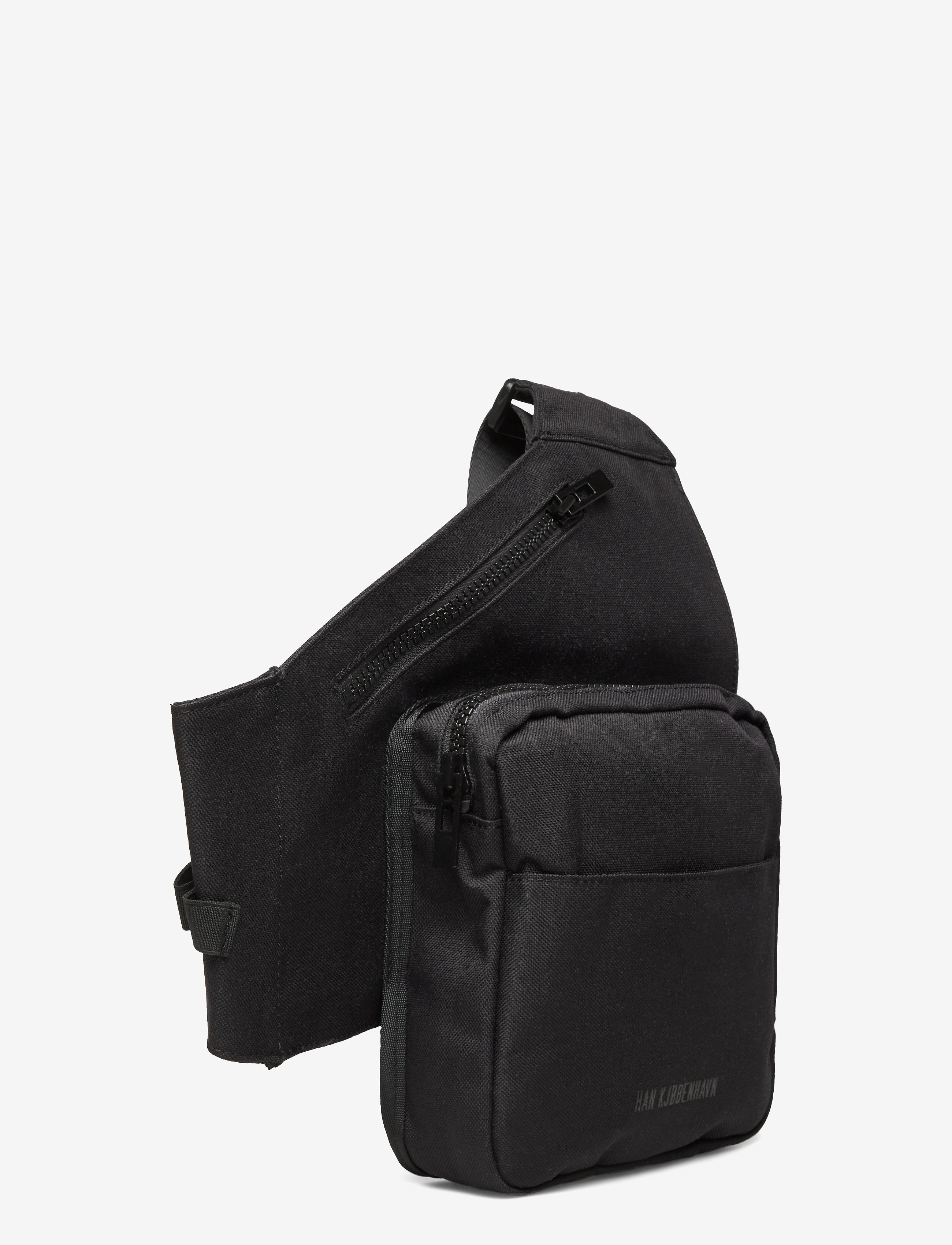 HAN Kjøbenhavn Clothing - Triangle Bag - black cordura nylon - 2