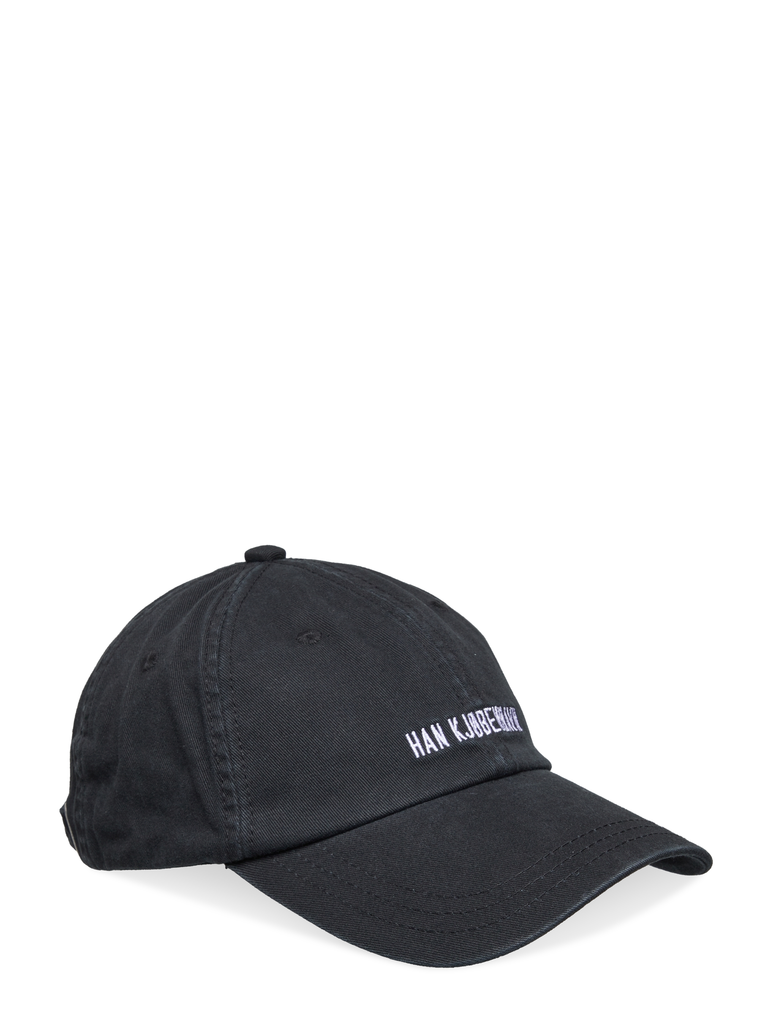 HAN Kjøbenhavn Daily Cotton Cap - Mützen & Hüte - BLACK LOGO / black