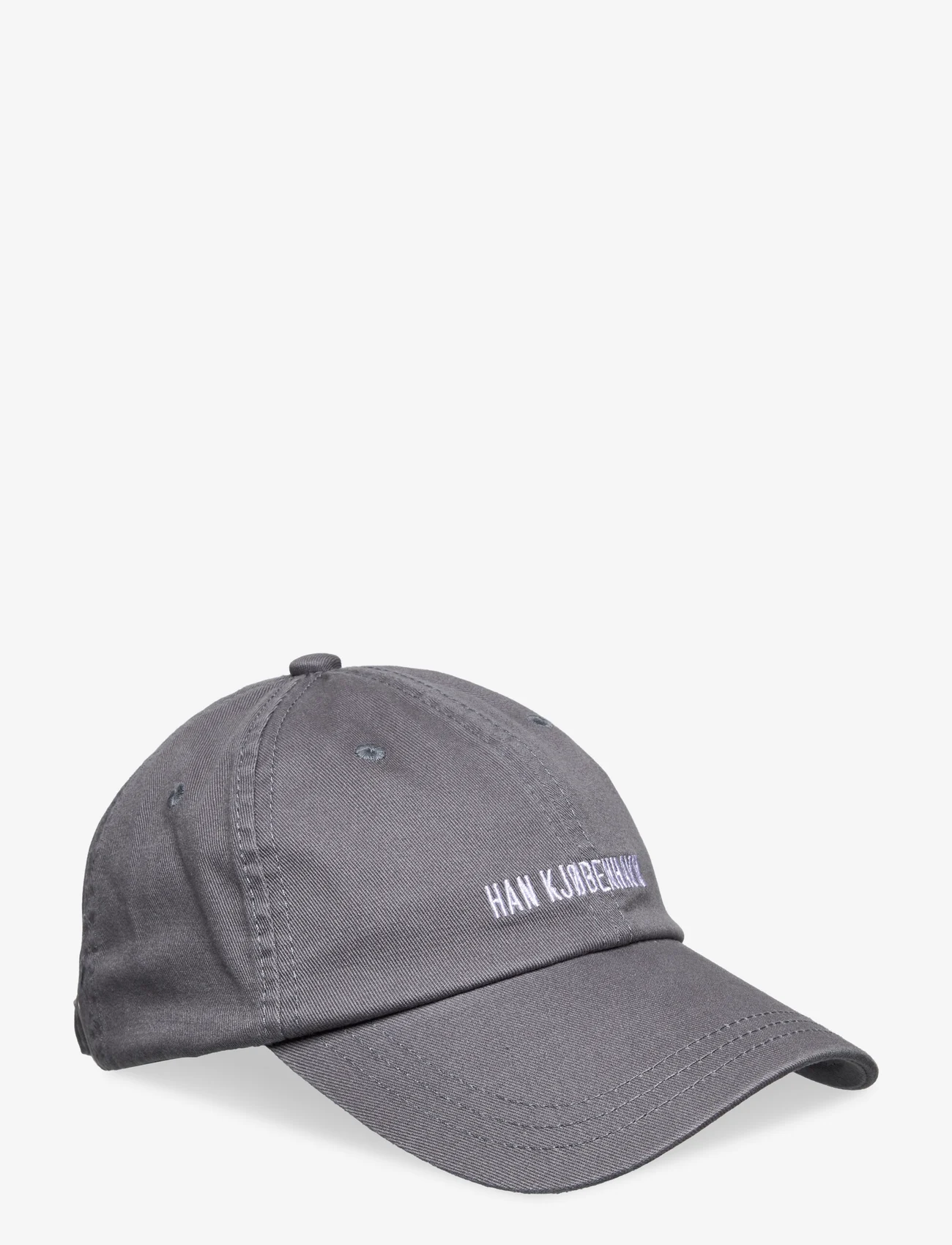 HAN Kjøbenhavn - Cotton Cap - cepures ar nagu - grey logo - 0