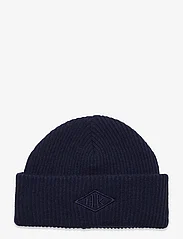 HAN Kjøbenhavn - Logo Top Beanie - adītas cepures - navy - 0