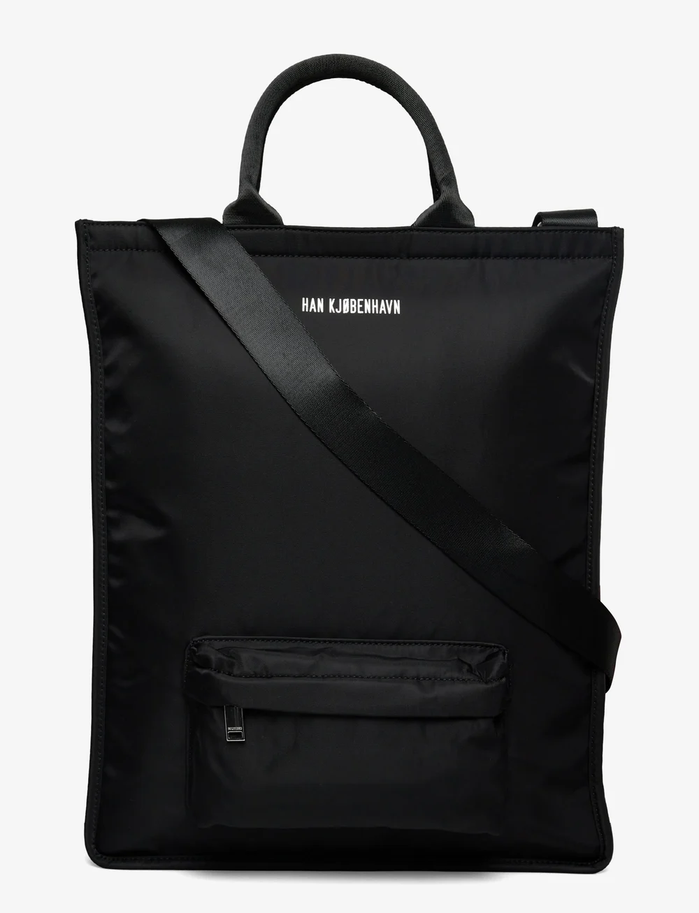 HAN Kjøbenhavn - Logo Nylon Tote Bag - totes - black - 0