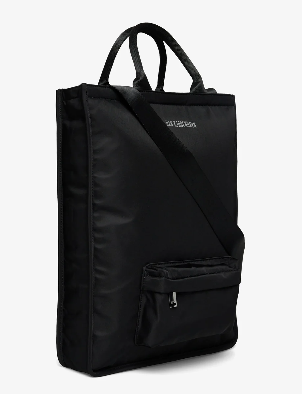 HAN Kjøbenhavn - Logo Nylon Tote Bag - totes - black - 2