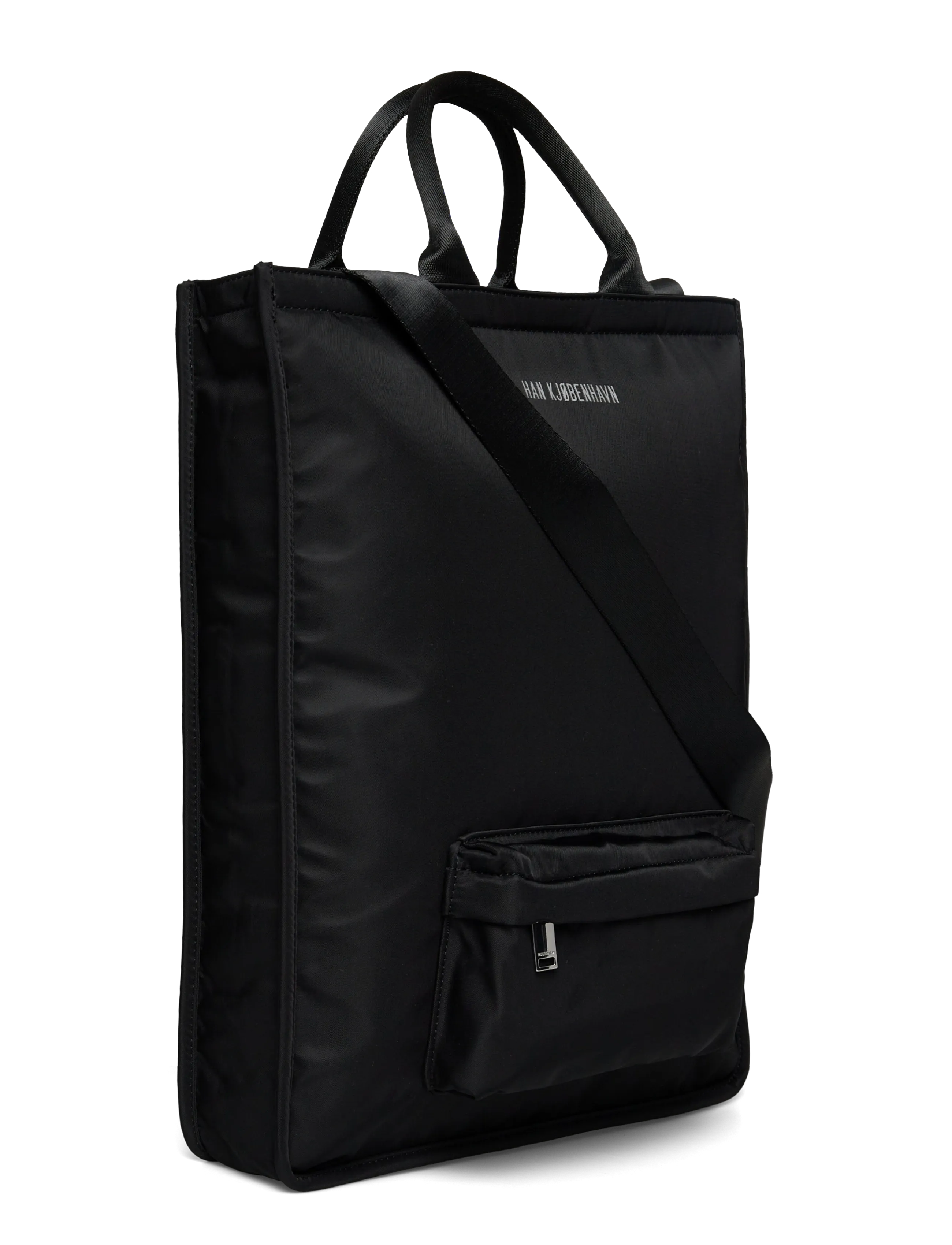 HAN Kjøbenhavn - Logo Nylon Tote Bag - black - 2
