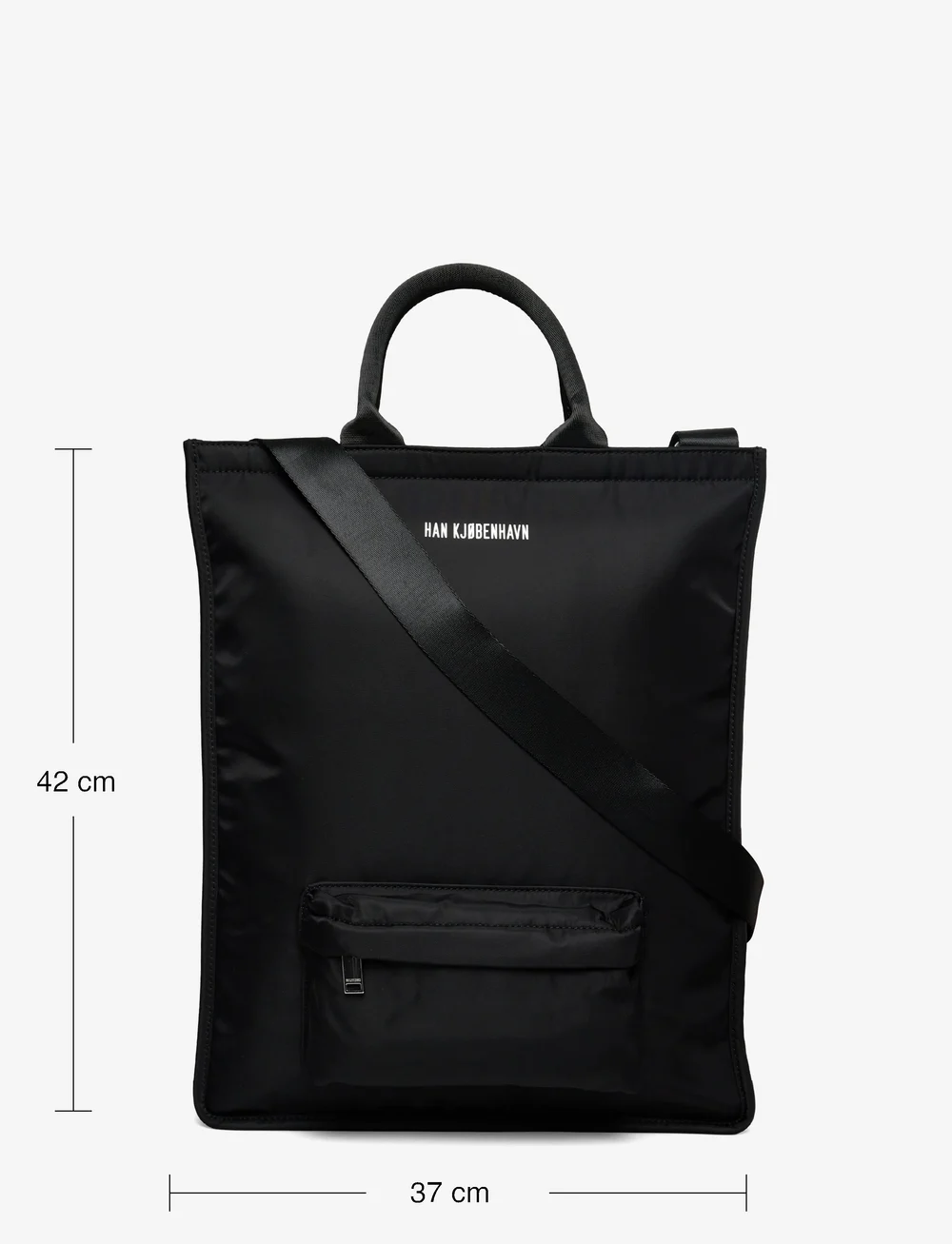 HAN Kjøbenhavn - Logo Nylon Tote Bag - totes - black - 3