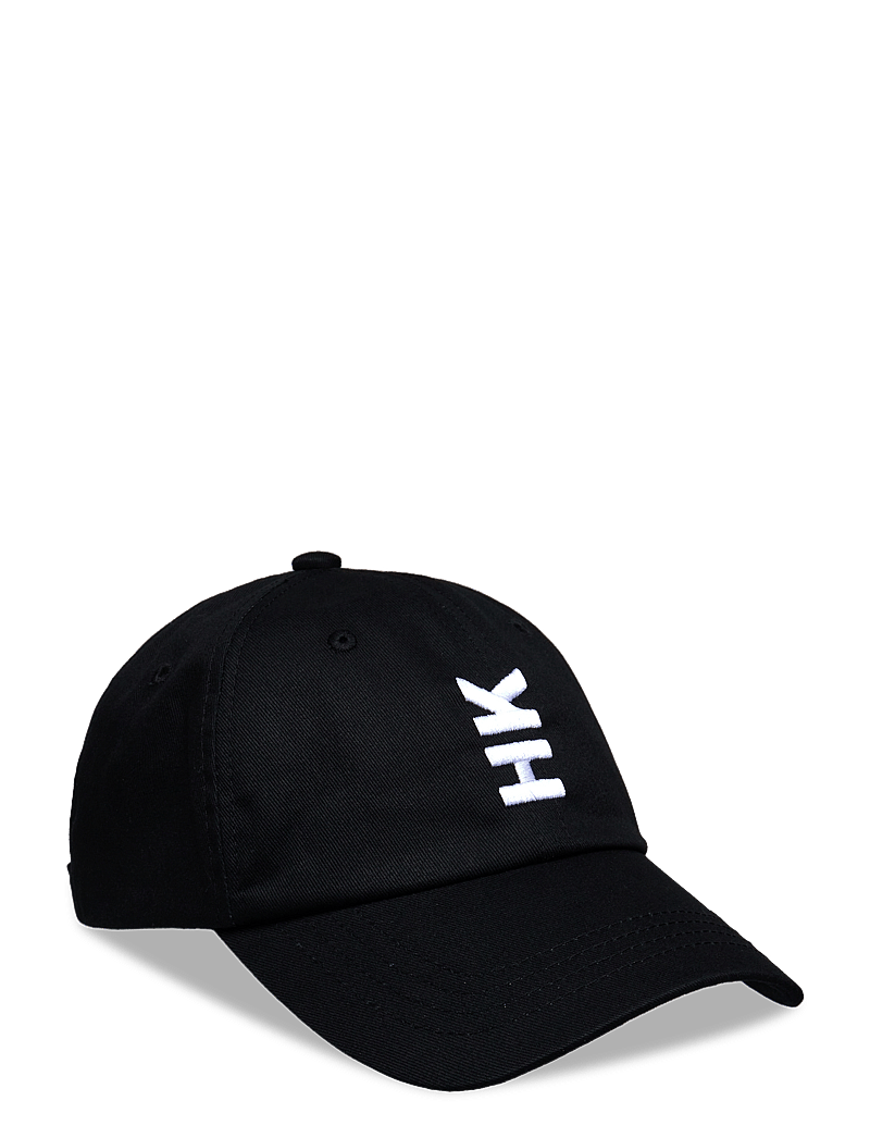 HAN Kjøbenhavn - Cotton Twill Baseball Cap - kepsar - jet black - 0