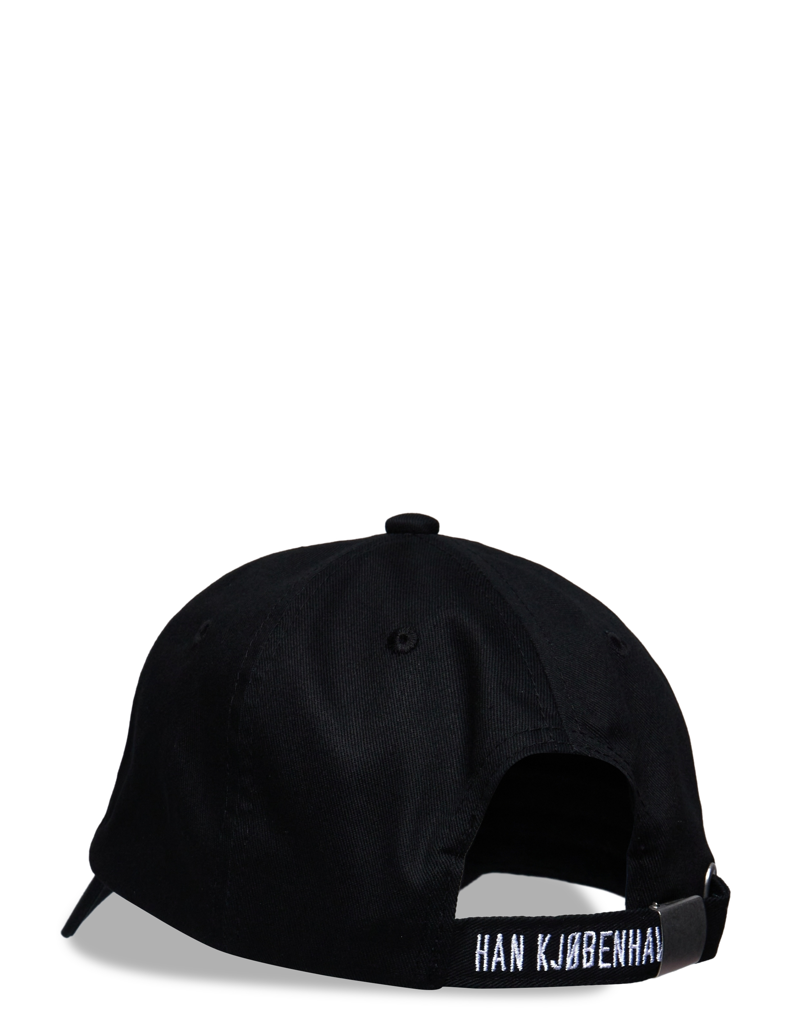 HAN Kjøbenhavn - Cotton Twill Baseball Cap - caps - jet black - 1