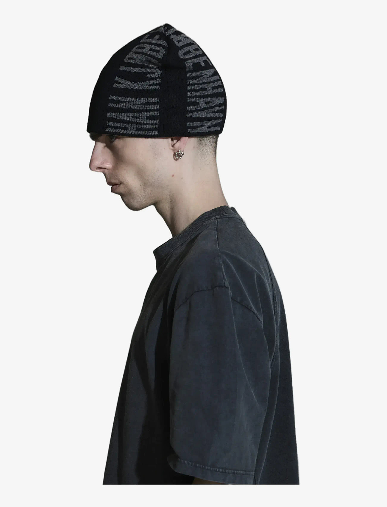 HAN Kjøbenhavn - Logo Cuffless Beanie - shop by occasion - black - 3
