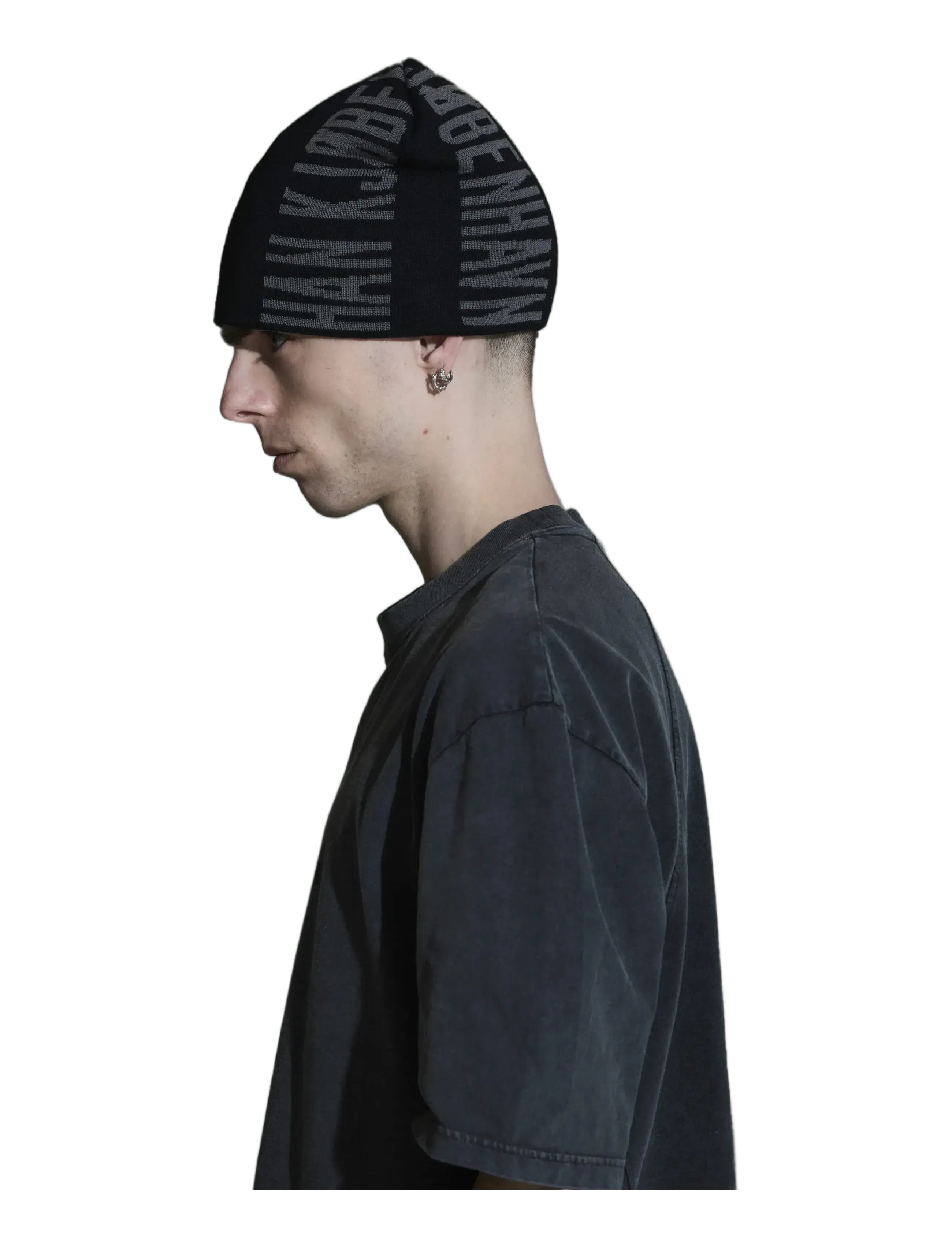 HAN Kjøbenhavn - Logo Cuffless Beanie - nach anlass kaufen - black - 3