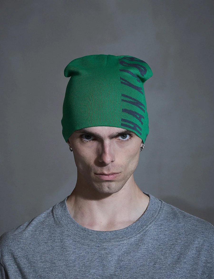 HAN Kjøbenhavn - Logo Cuffless Beanie - nach anlass kaufen - vibrant green - 0
