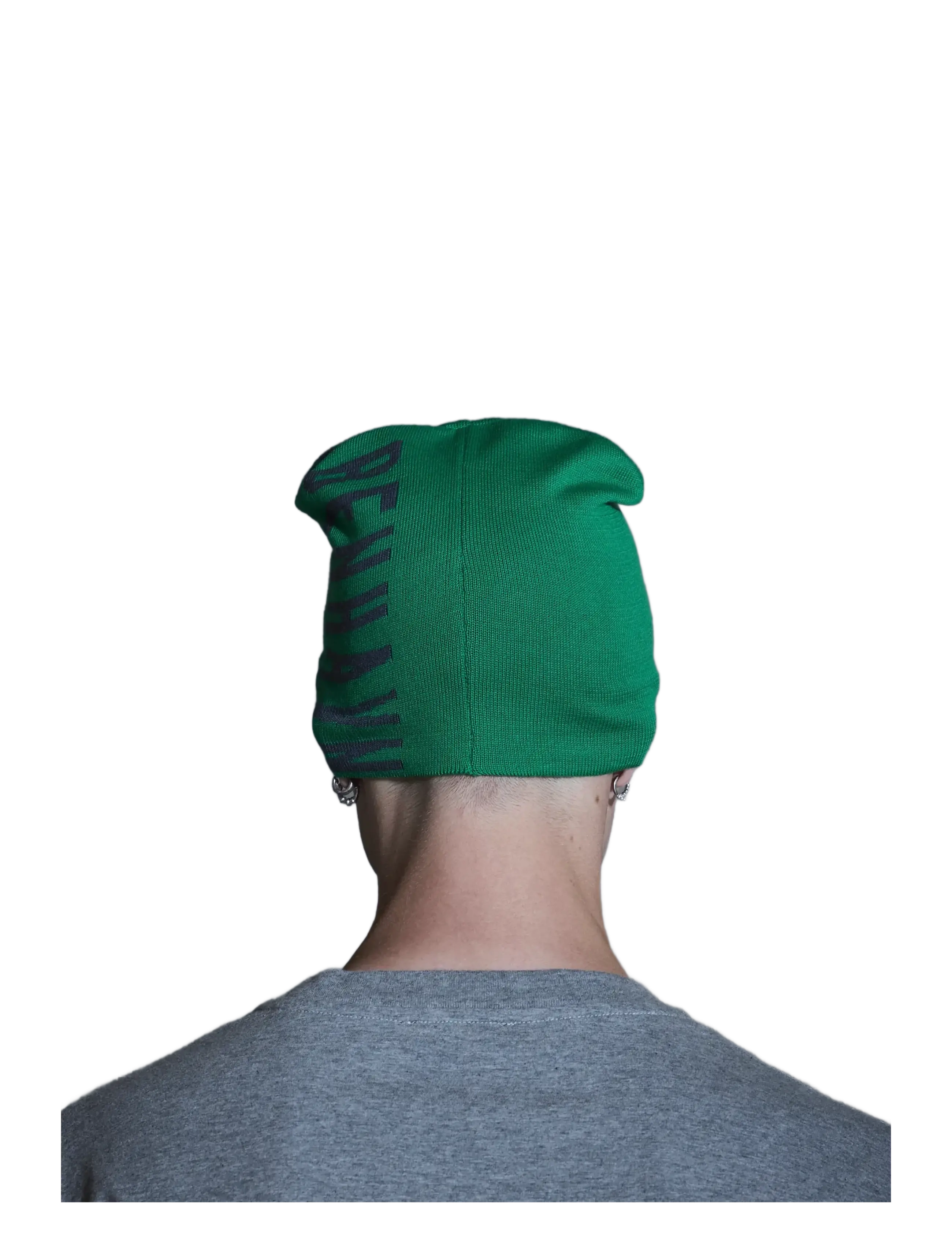 HAN Kjøbenhavn - Logo Cuffless Beanie - skrybėlės ir kepurės su snapeliu - vibrant green - 4