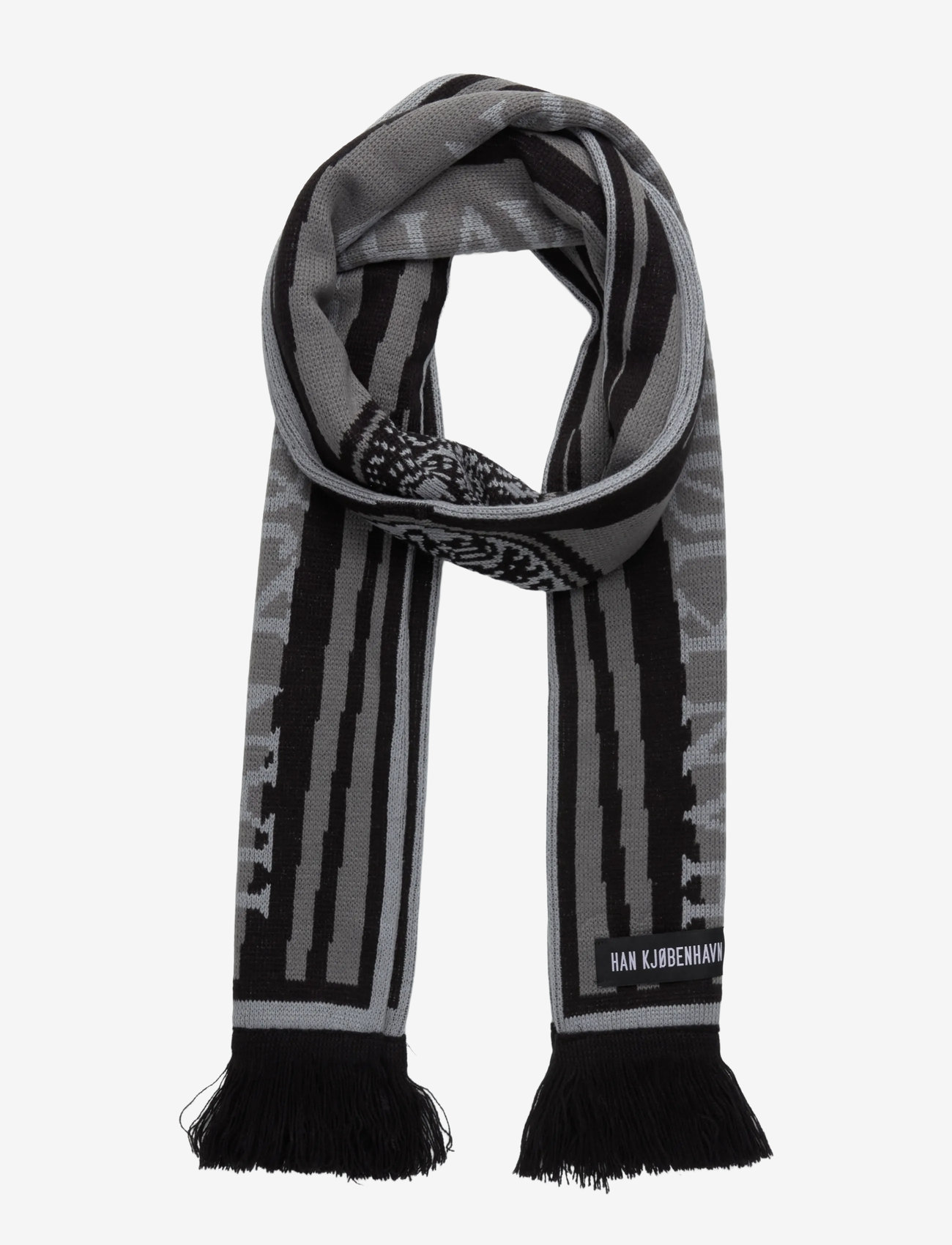 HAN Kjøbenhavn - HK Football Scarf - talvesallid - dark grey - 0