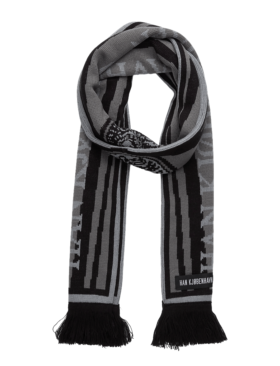 HAN Kjøbenhavn - HK Football Scarf - vetrartreflar - dark grey - 0
