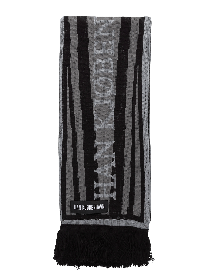 HAN Kjøbenhavn - HK Football Scarf - vetrartreflar - dark grey - 1