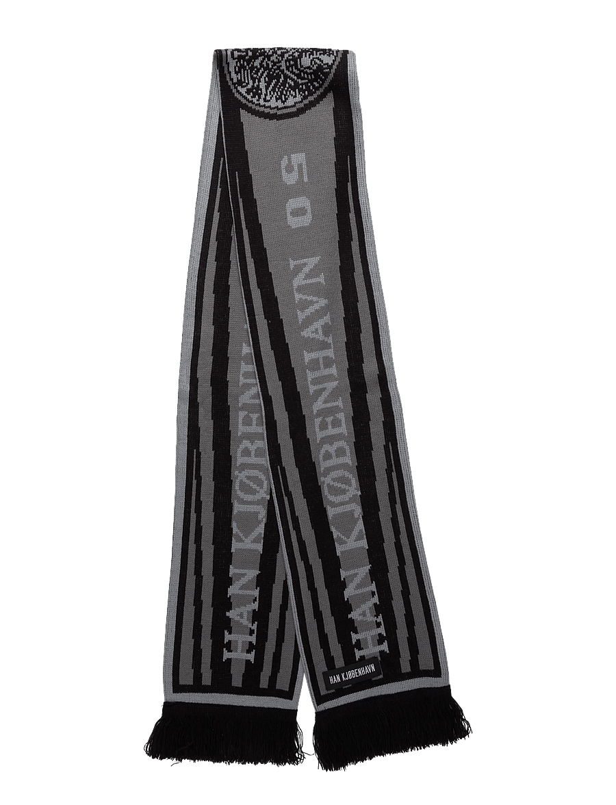 HAN Kjøbenhavn - HK Football Scarf - vetrartreflar - dark grey - 2