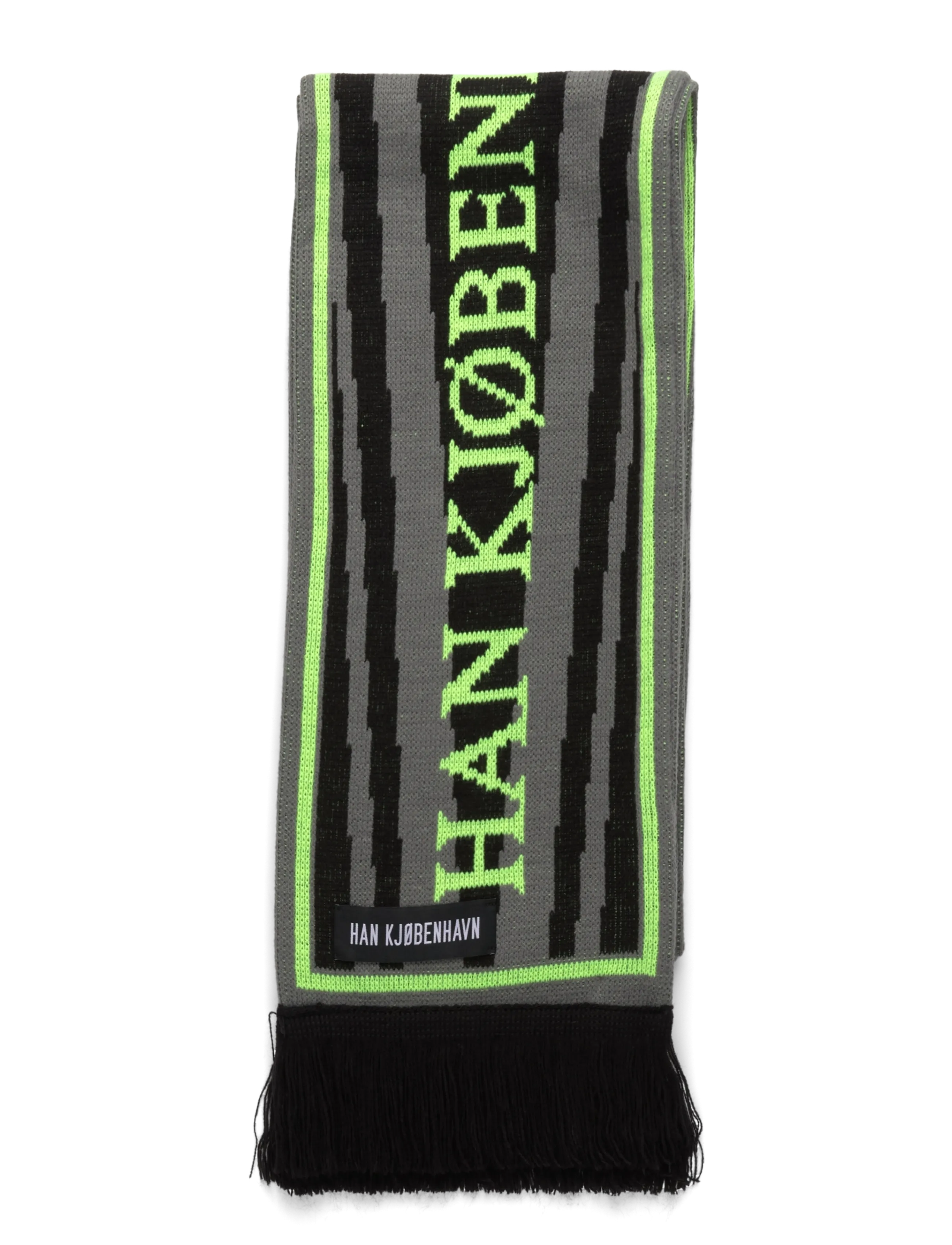 HAN Kjøbenhavn - HK Football Scarf - halstørklæder - lime - 1