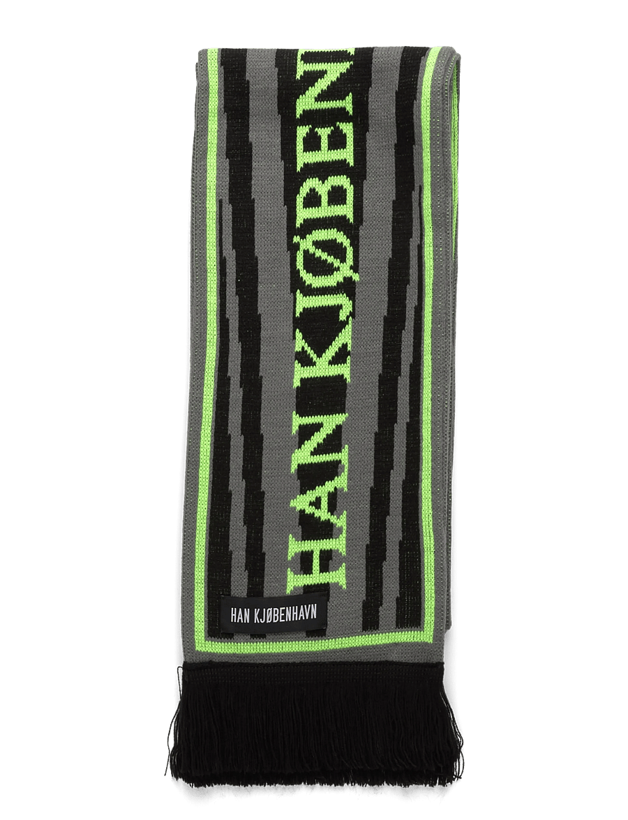HAN Kjøbenhavn - HK Football Scarf - winter scarves - lime - 1