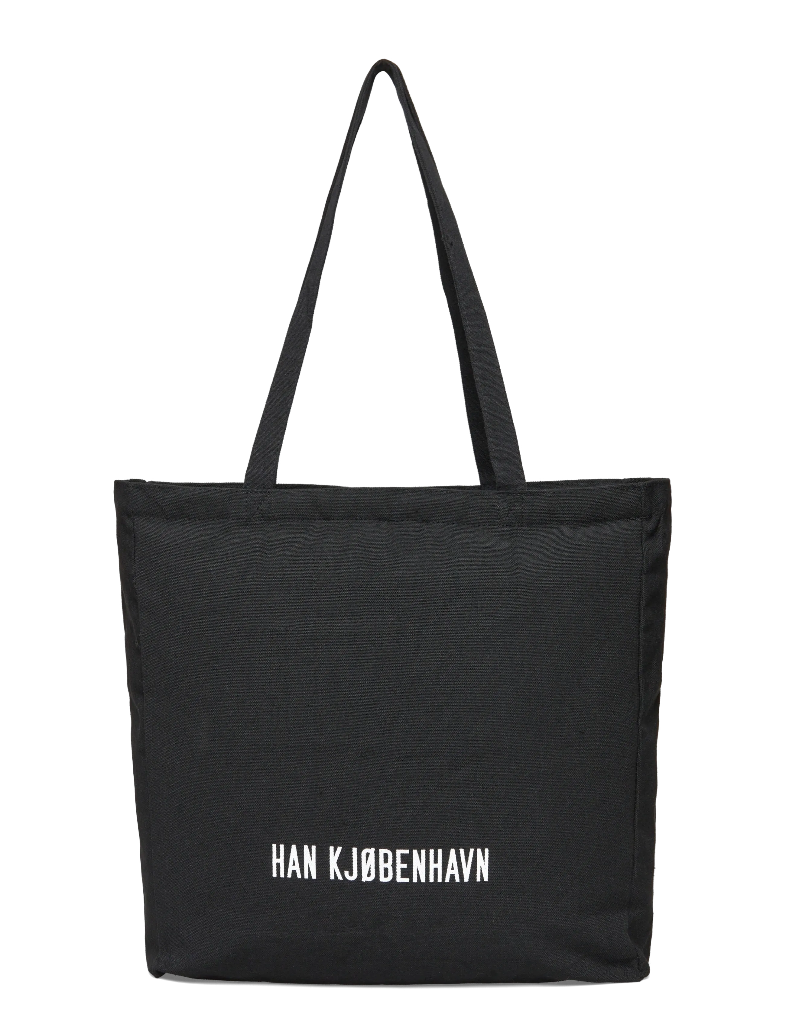 HAN Kjøbenhavn Logo Tote Bag - HAN KJØBENHAVN - BLACK / black