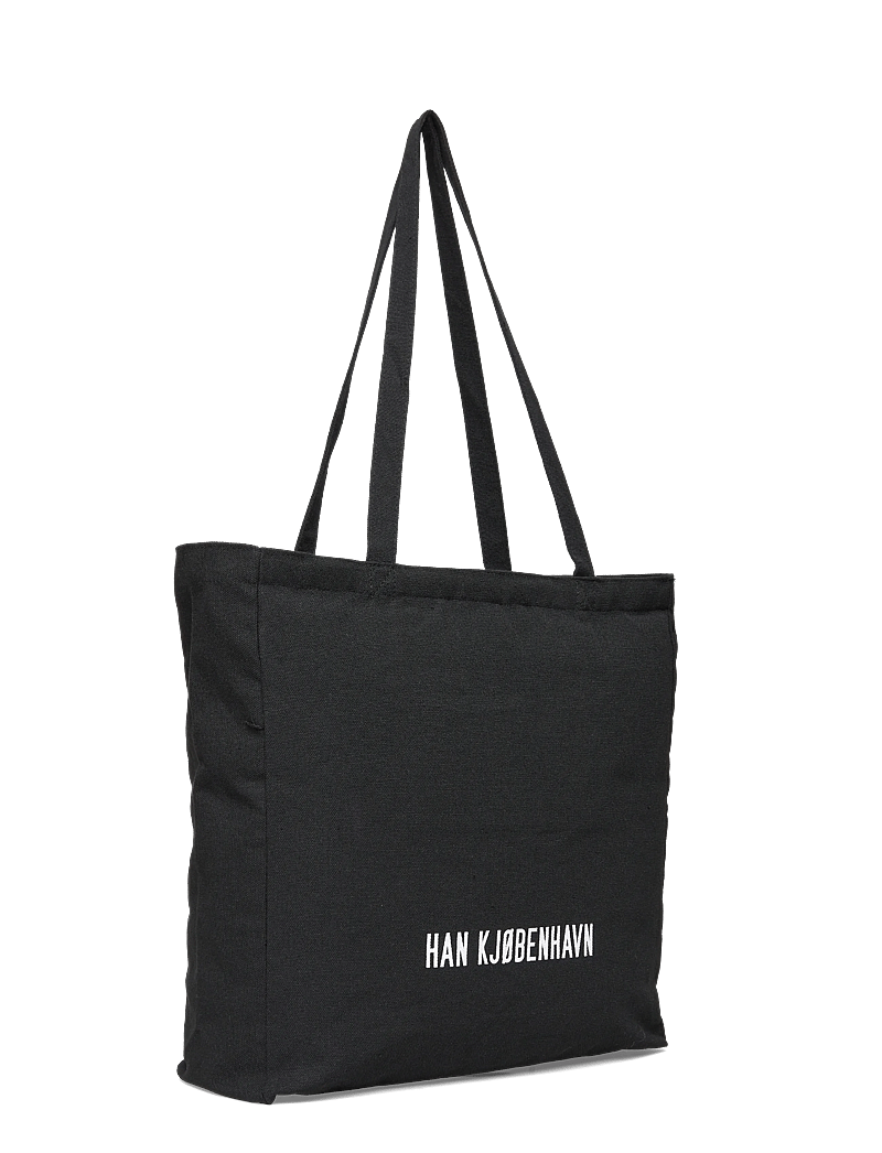 HAN Kjøbenhavn - Logo Tote Bag - tote bags - black - 3