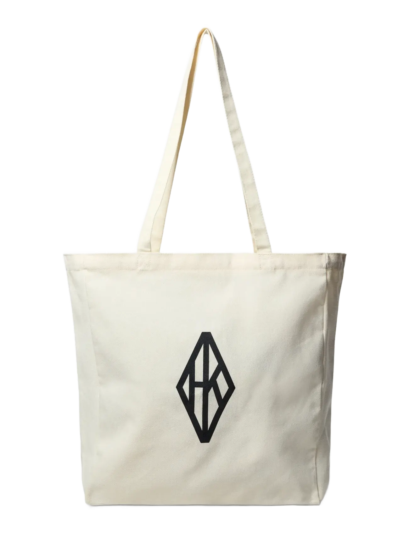 HAN Kjøbenhavn Logo Tote Bag - Bags - OFF WHITE / cream