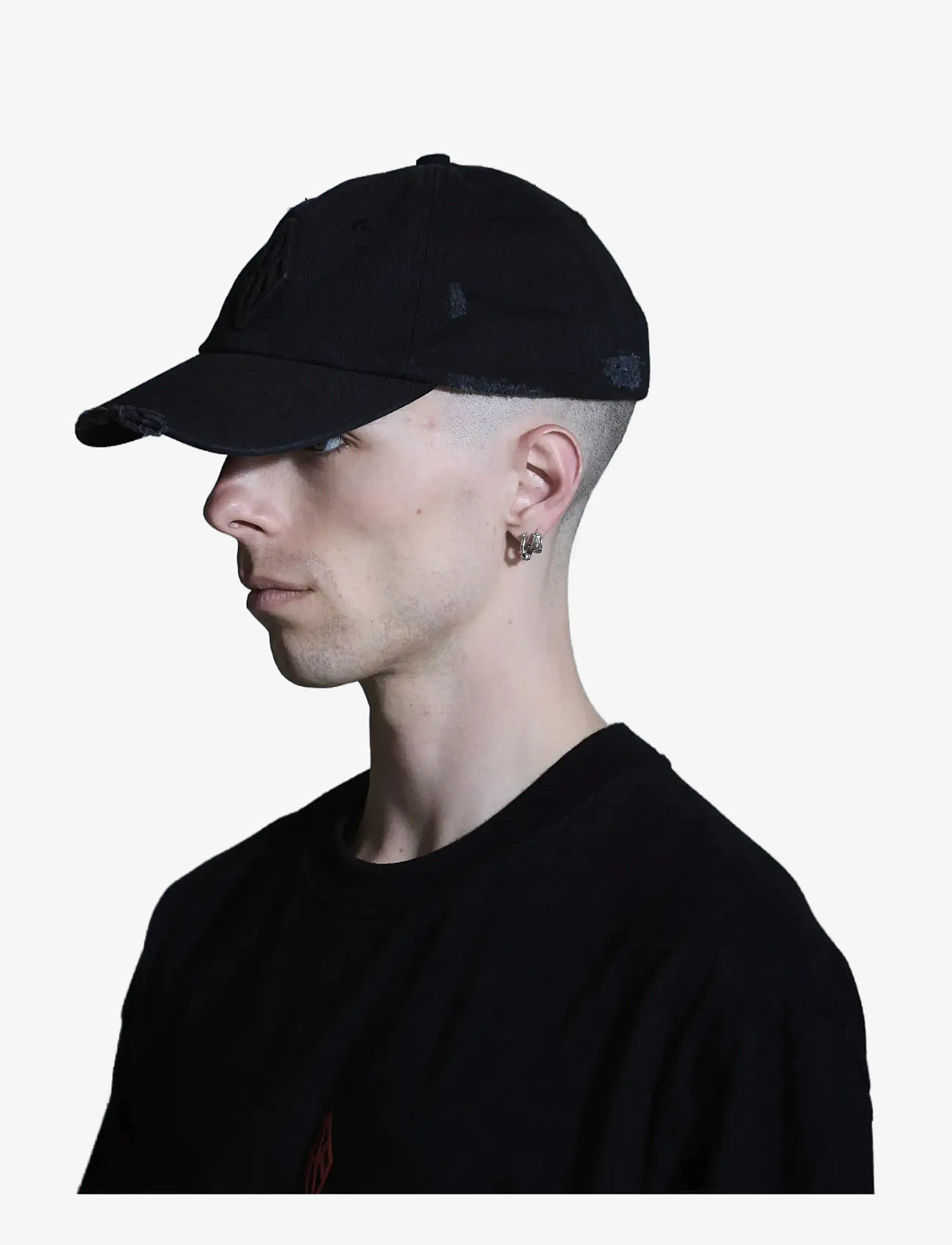 HAN Kjøbenhavn - Embossed Diamond Cap - huer & kasketter - faded black - 3