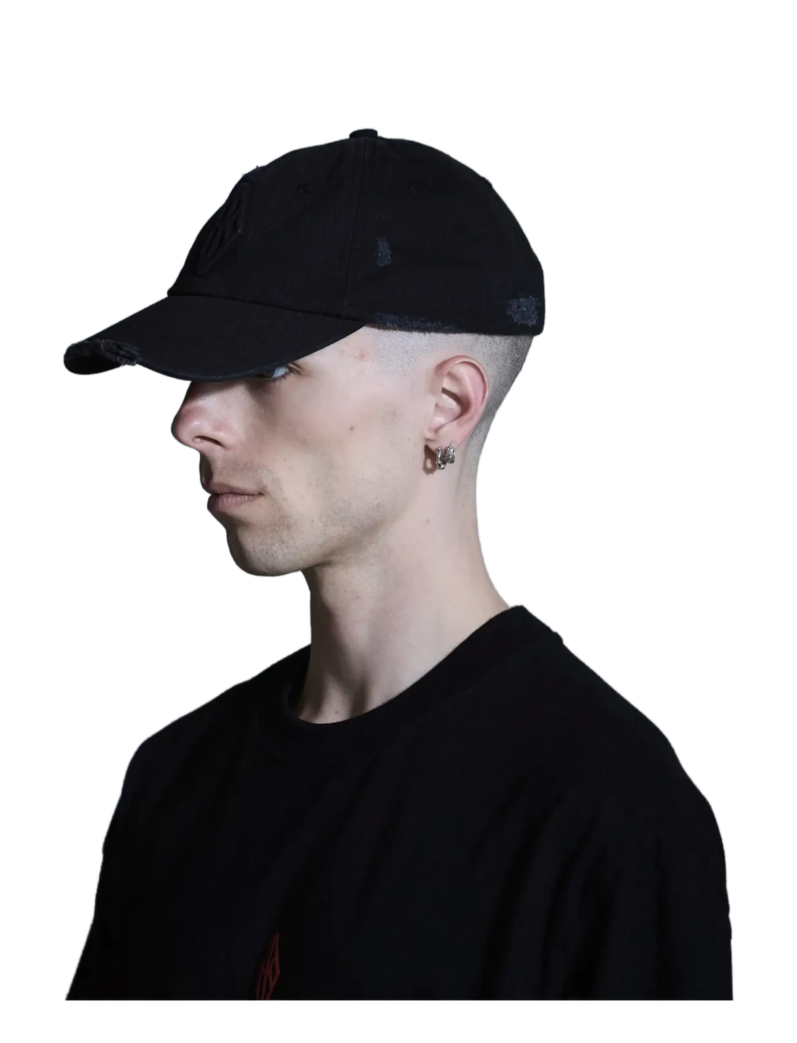HAN Kjøbenhavn - Embossed Diamond Cap - huer & kasketter - faded black - 3