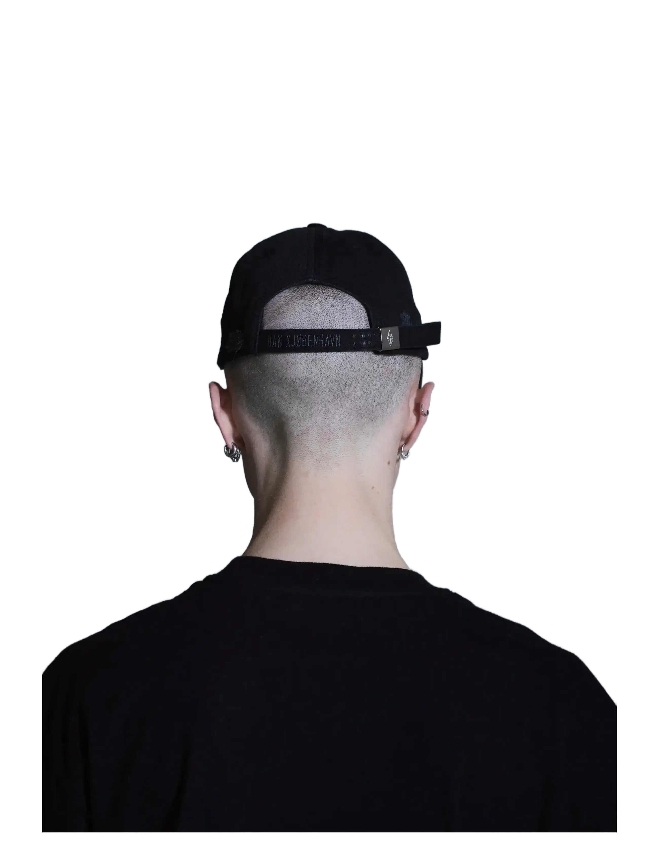 HAN Kjøbenhavn - Embossed Diamond Cap - huer & kasketter - faded black - 4