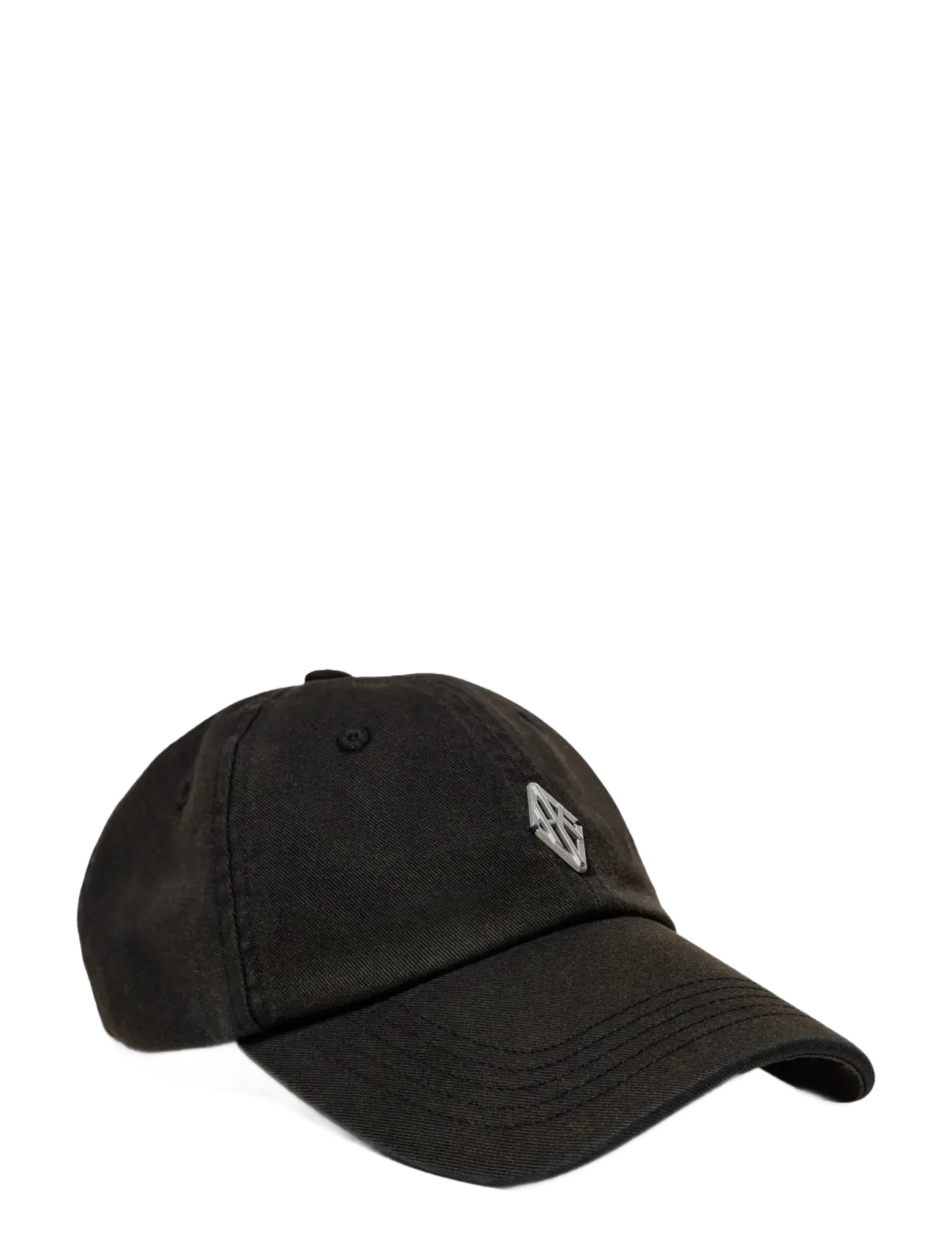 HAN Kjøbenhavn Metal Diamond Cap, One Size, Headwear, Schwarz - Caps, Männerswear