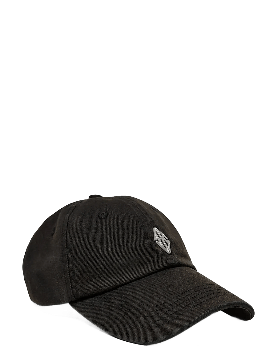 HAN Kjøbenhavn - Metal Diamond Cap - kasketter - washed black - 0