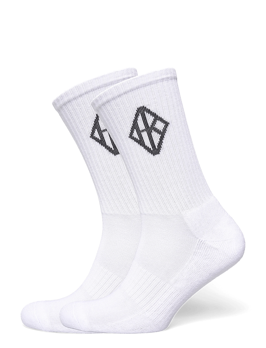HAN Kjøbenhavn - 2-Pack Diamond Socks - tennissocken - off white - 0