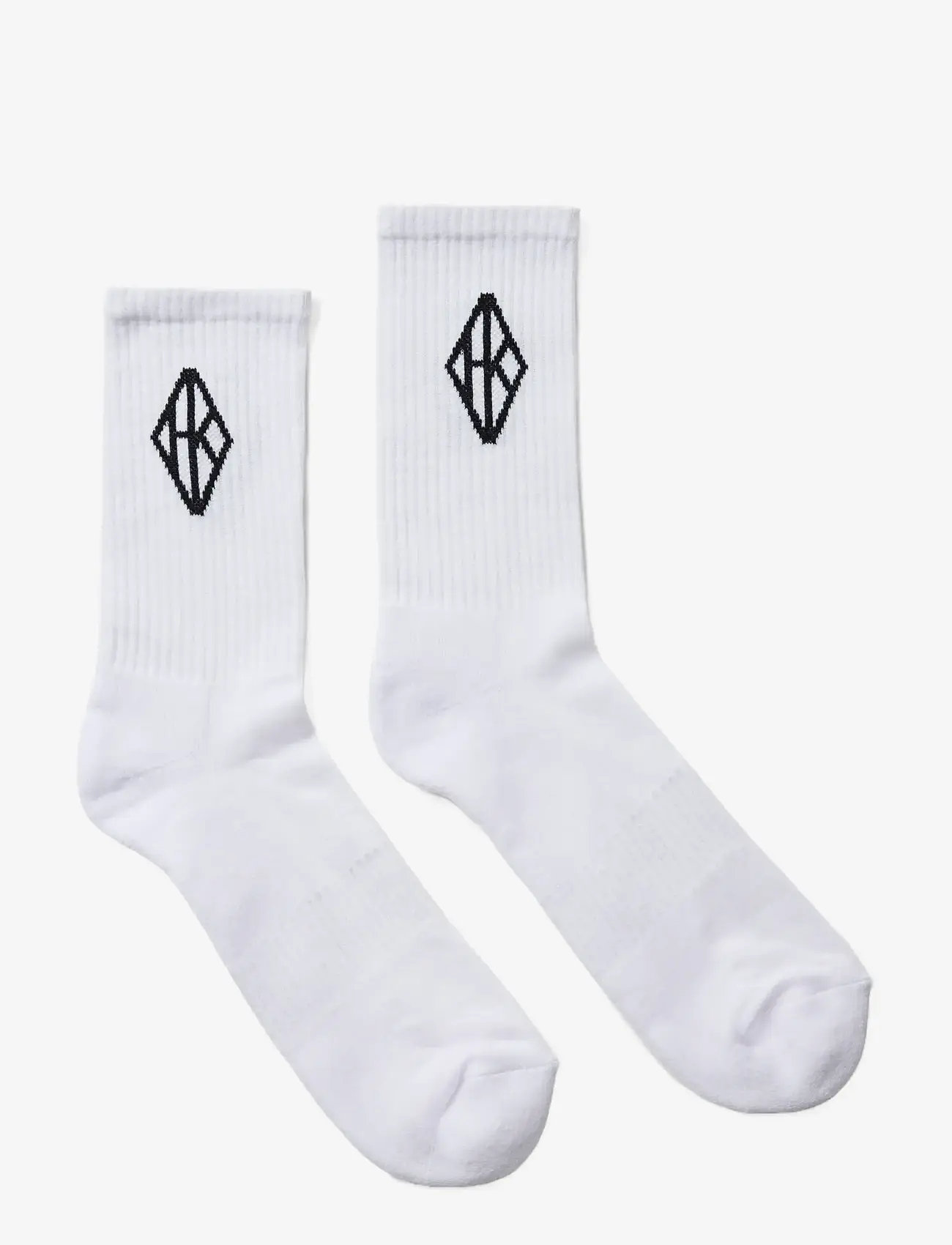 HAN Kjøbenhavn - 2-Pack Diamond Socks - sokker - off white - 1