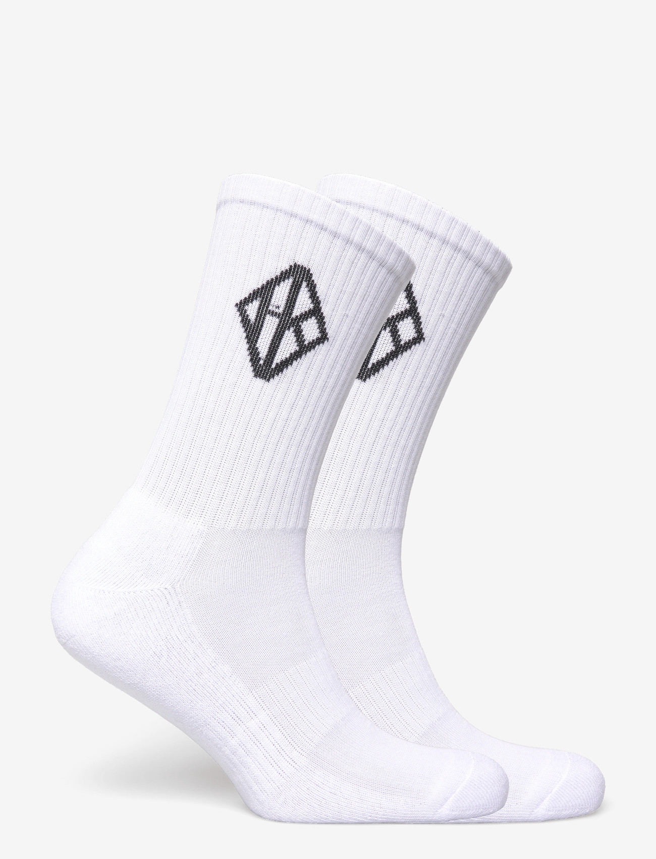 HAN Kjøbenhavn - 2-Pack Diamond Socks - sokker - off white - 3