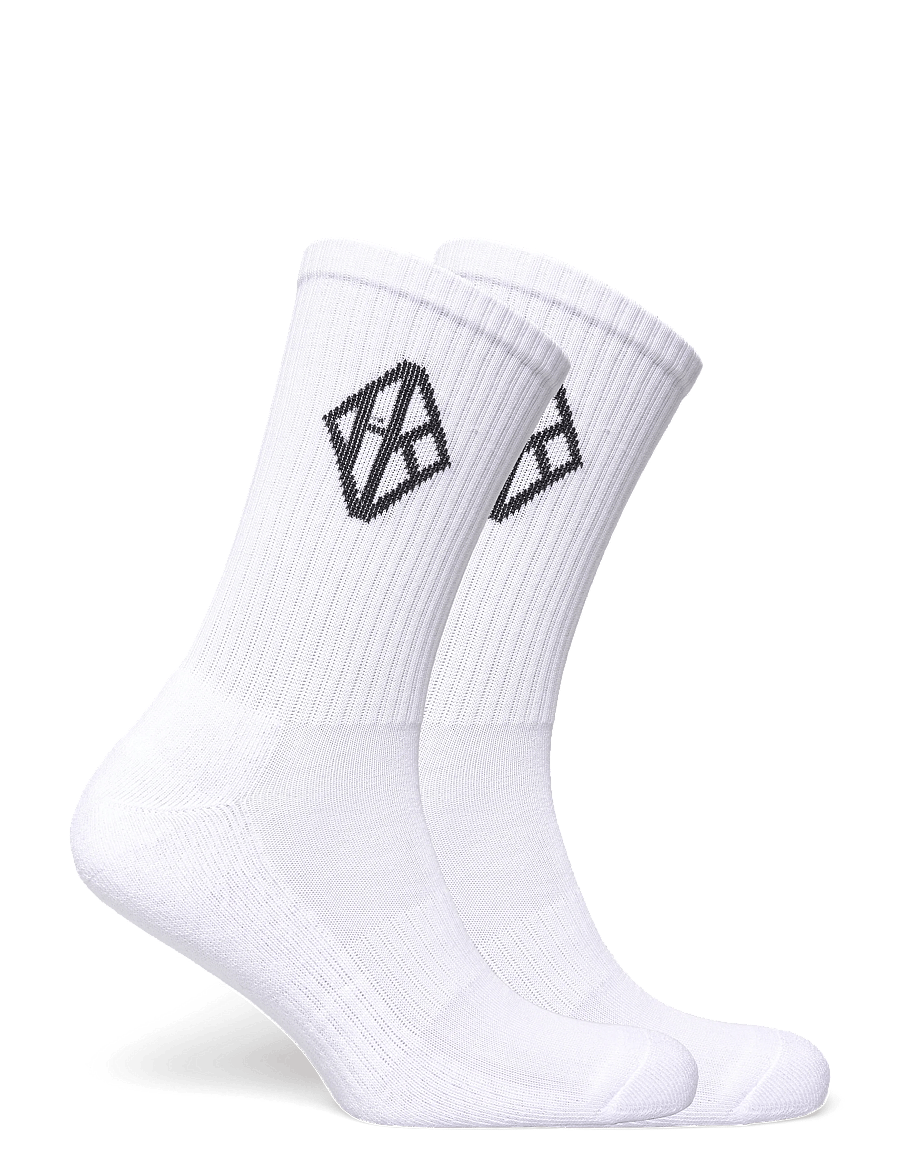 HAN Kjøbenhavn - 2-Pack Diamond Socks - tennissocken - off white - 3