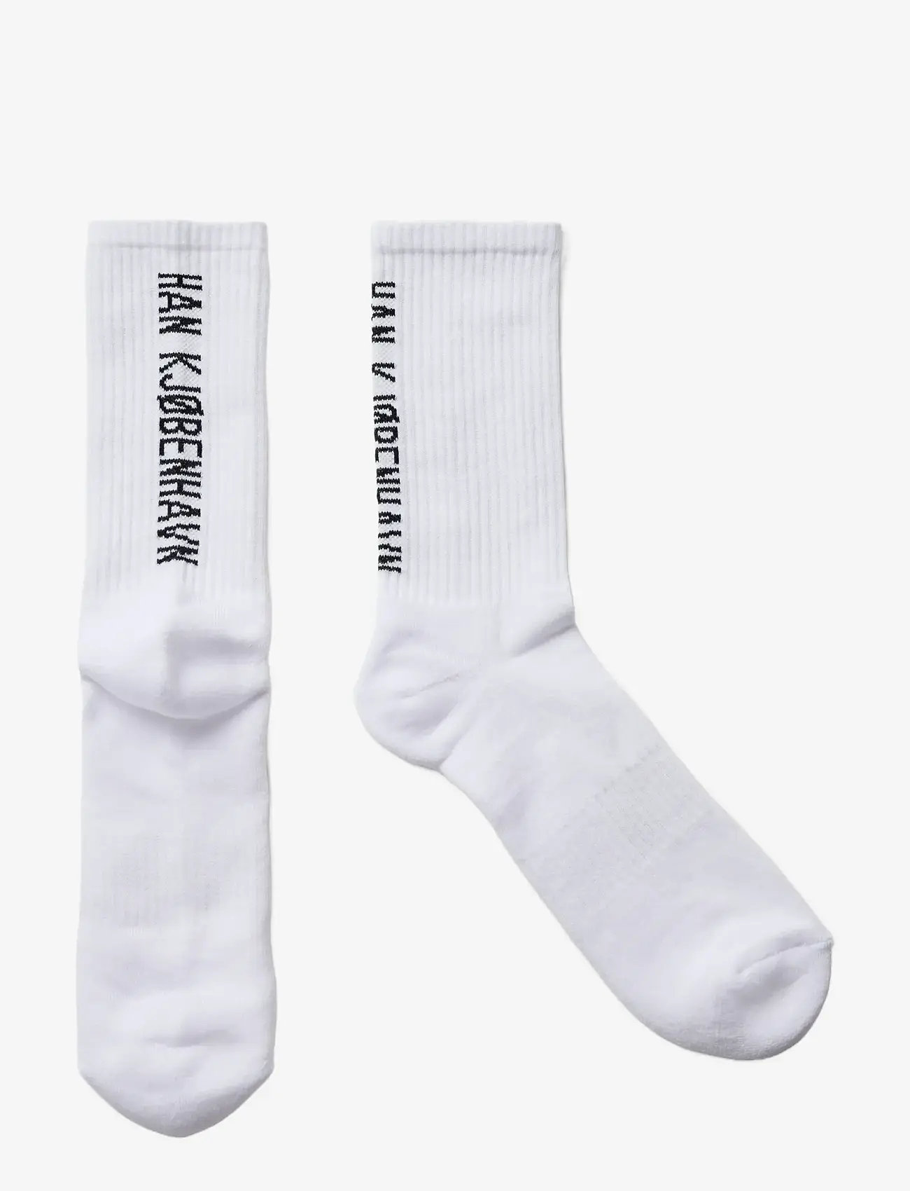 HAN Kjøbenhavn - 2-Pack Logo Socks - treningssokker - off white - 1