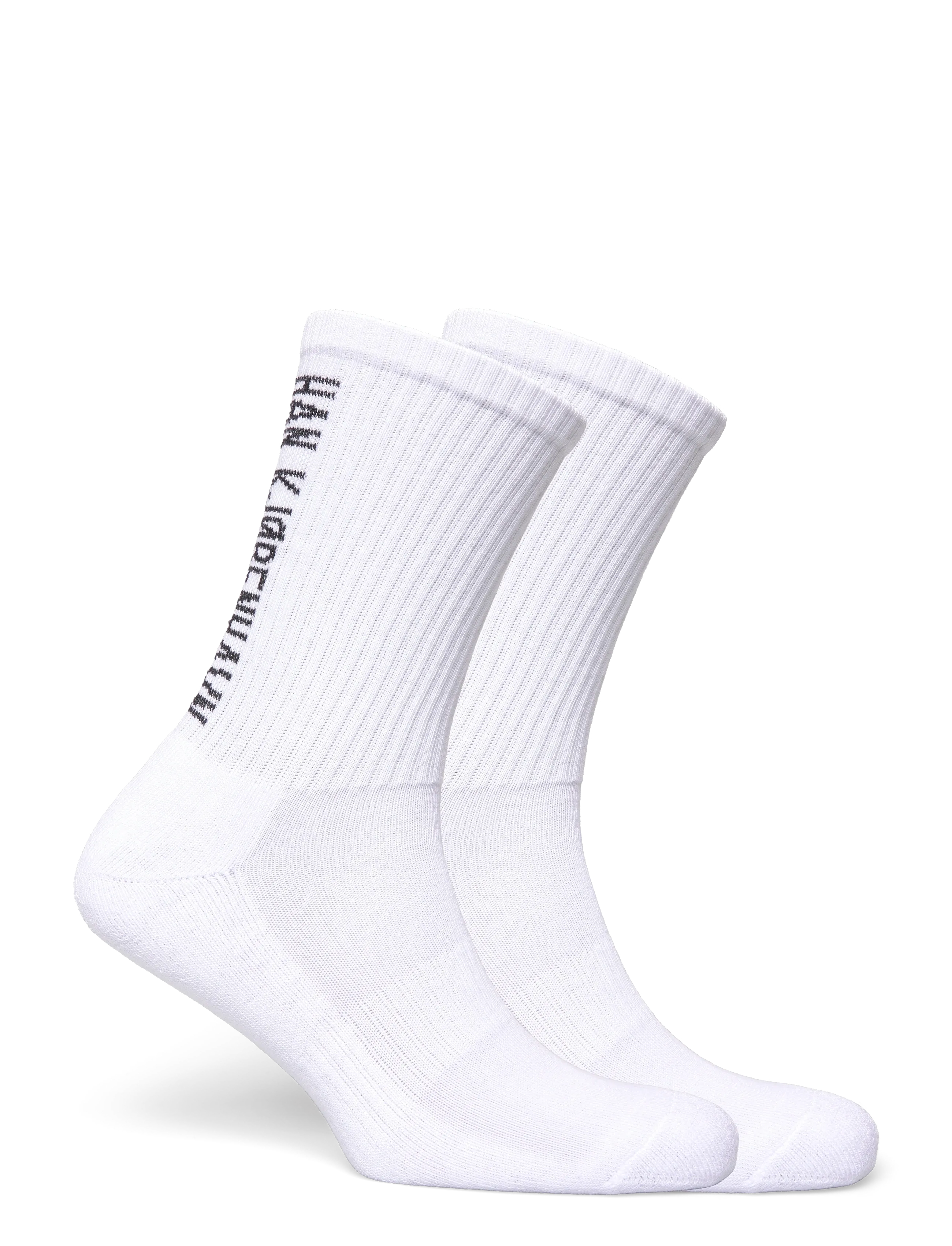 HAN Kjøbenhavn - 2-Pack Logo Socks - crew-socken - off white - 2