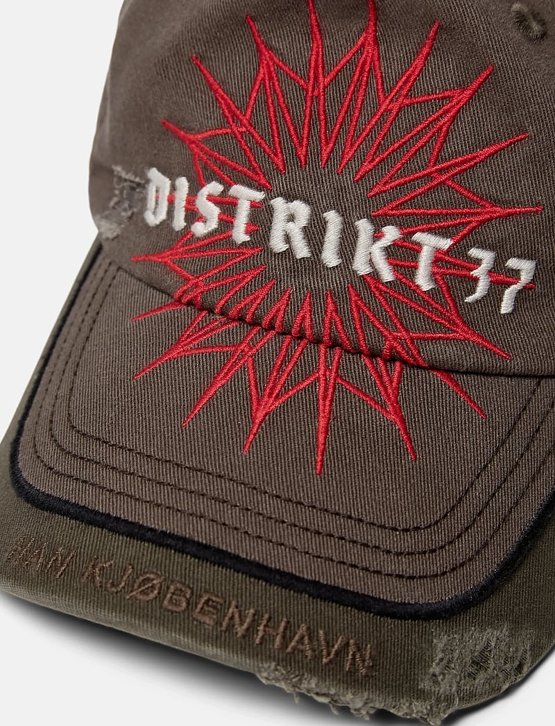 HAN Kjøbenhavn - Distrikt Cap - kasketter & caps - dusty brown - 3