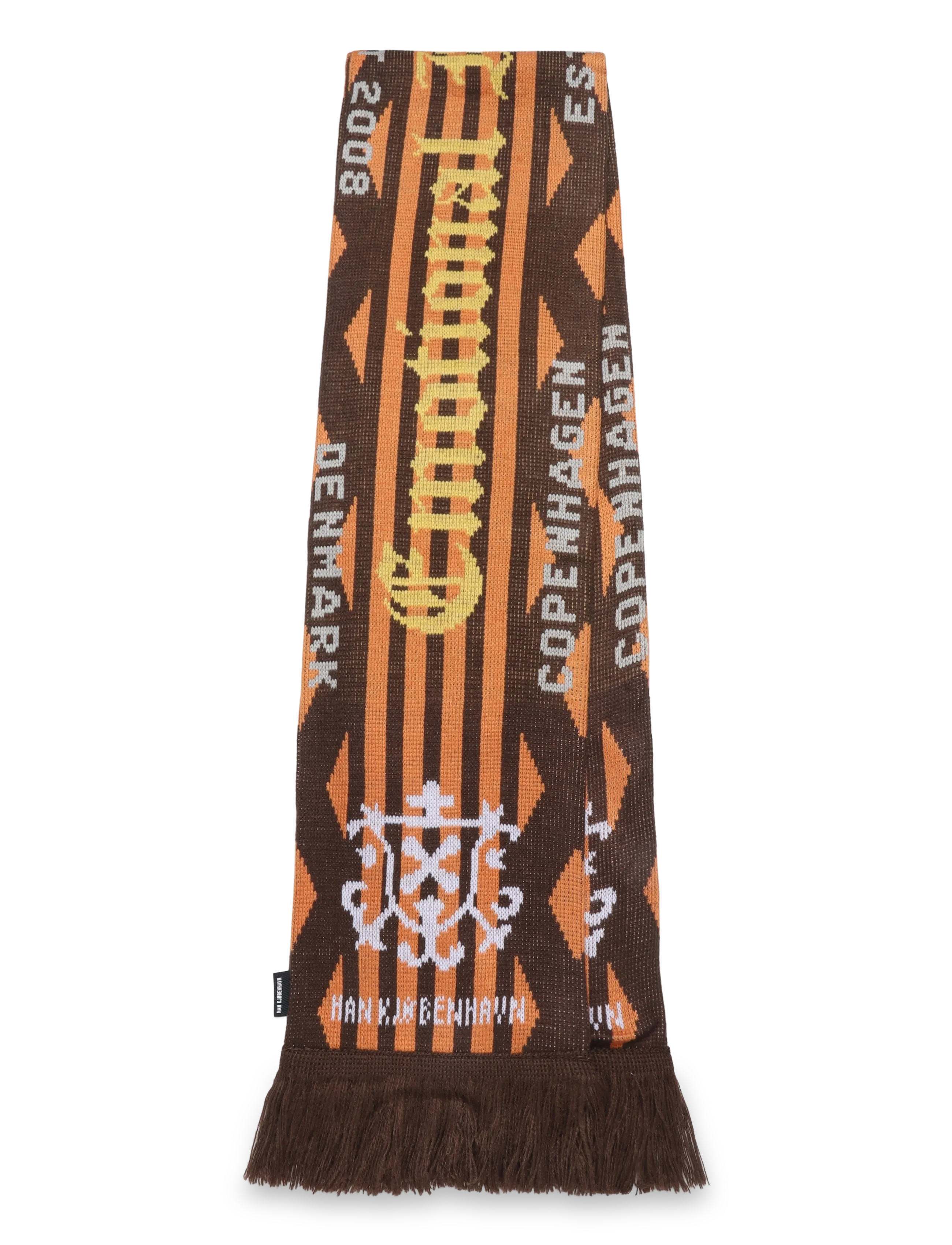 HAN Kjøbenhavn - Club Scarf - halsdukar - dark brown - 0